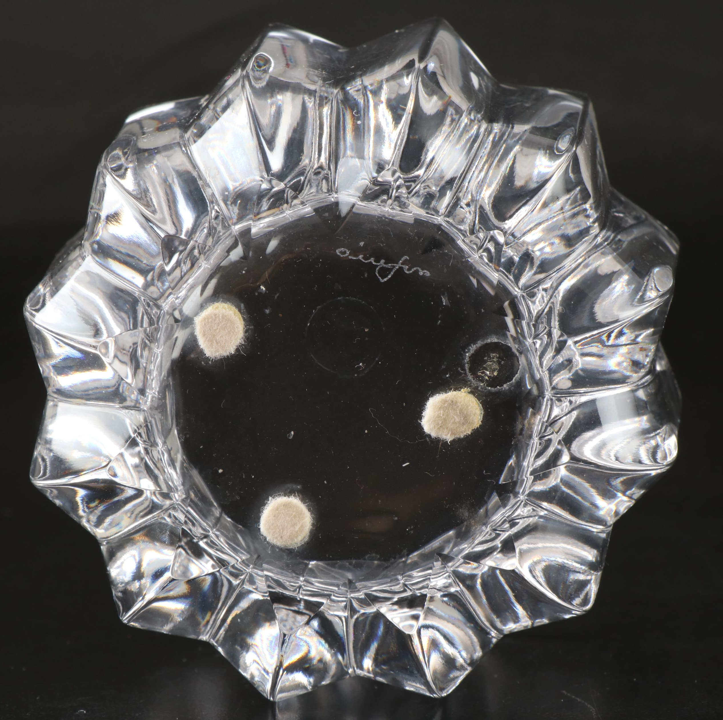 Orrefors "Raspberry" and More Crystal Bowls