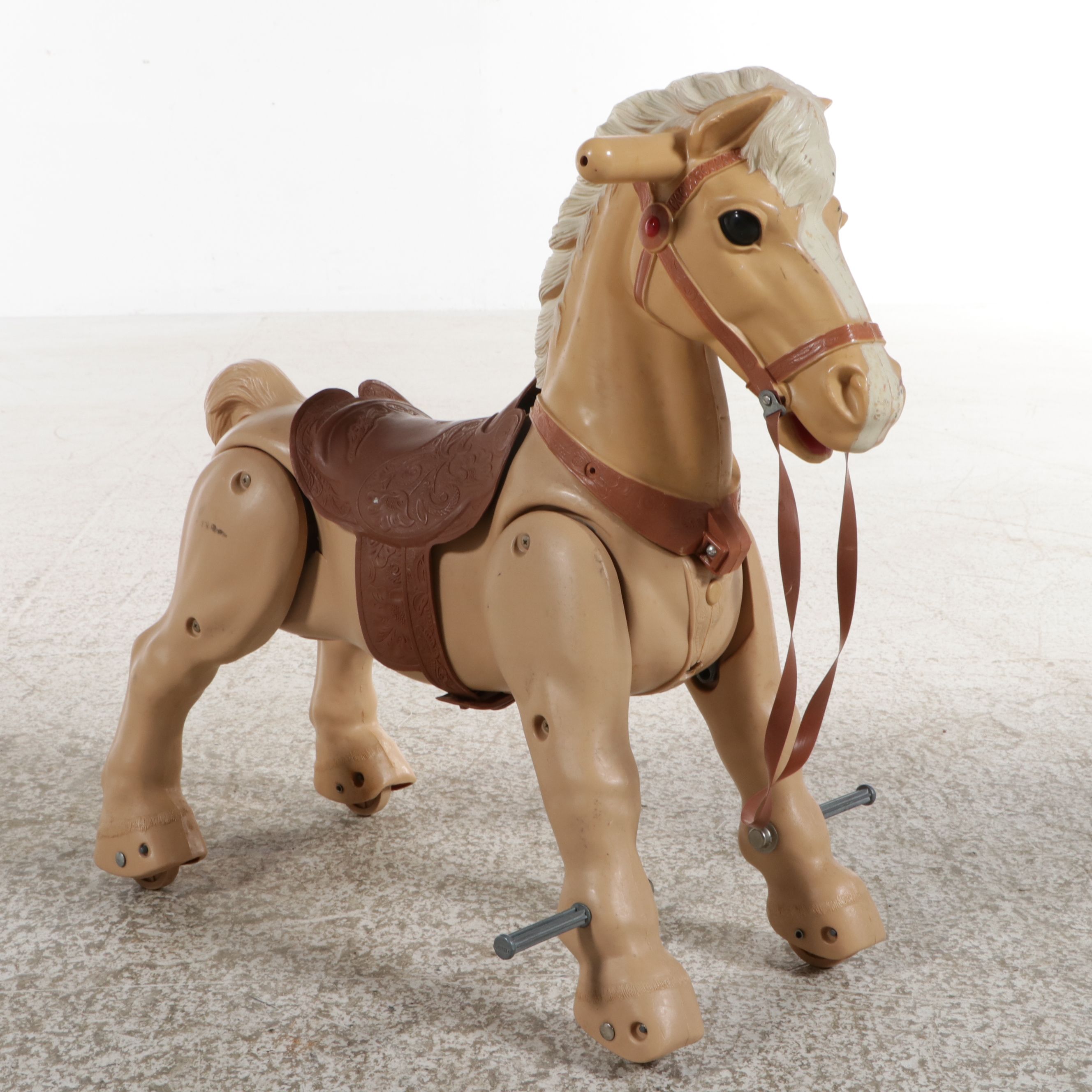 Marx and Other Ride-On Pony Toys, Late 20th Century