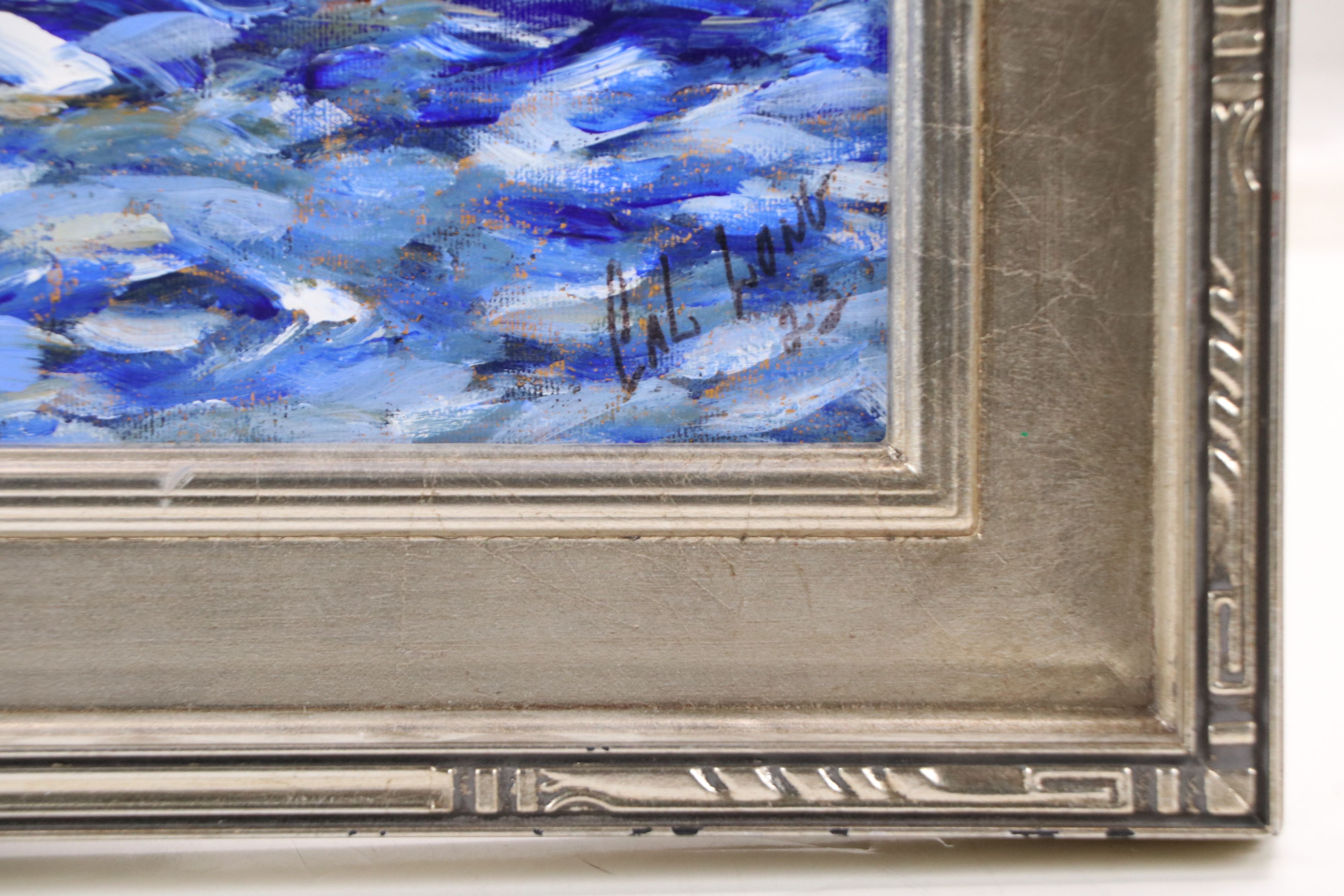 Cal Long Oil Painting "Sailing," 2023