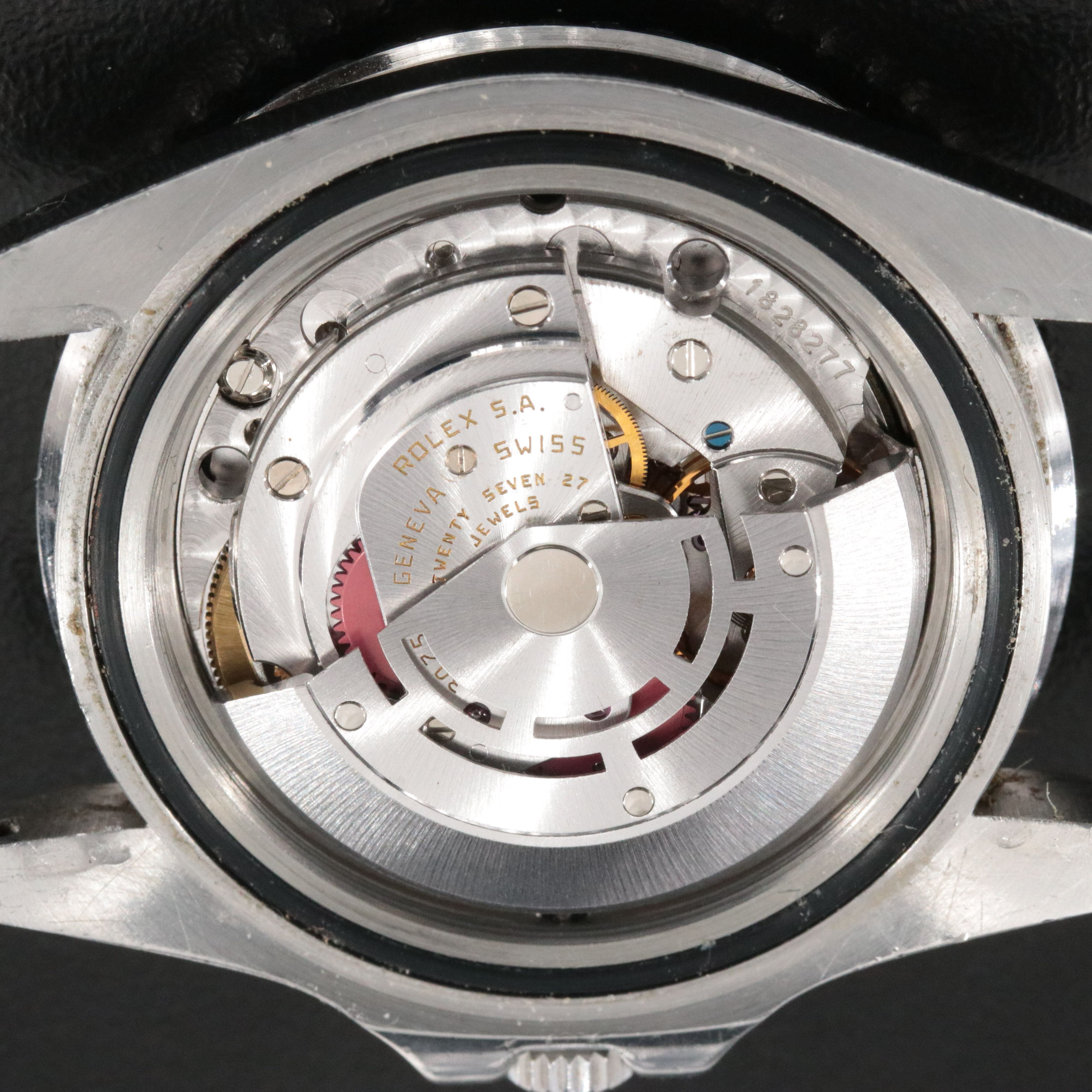 1988 Rolex GMT-Master 16750 Black Dial & Bezel Steel Jubilee Bracelet Watch