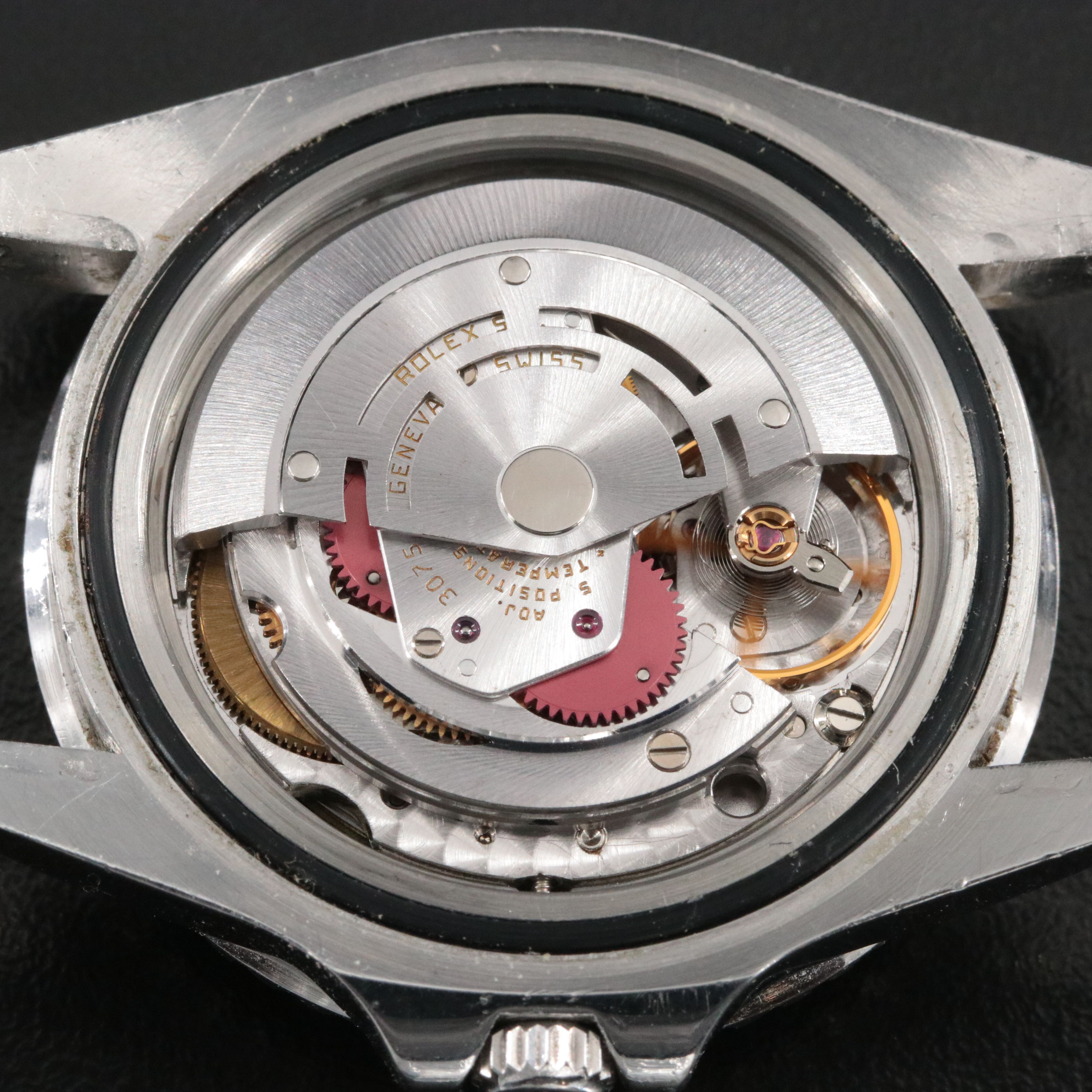 1988 Rolex GMT-Master 16750 Black Dial & Bezel Steel Jubilee Bracelet Watch