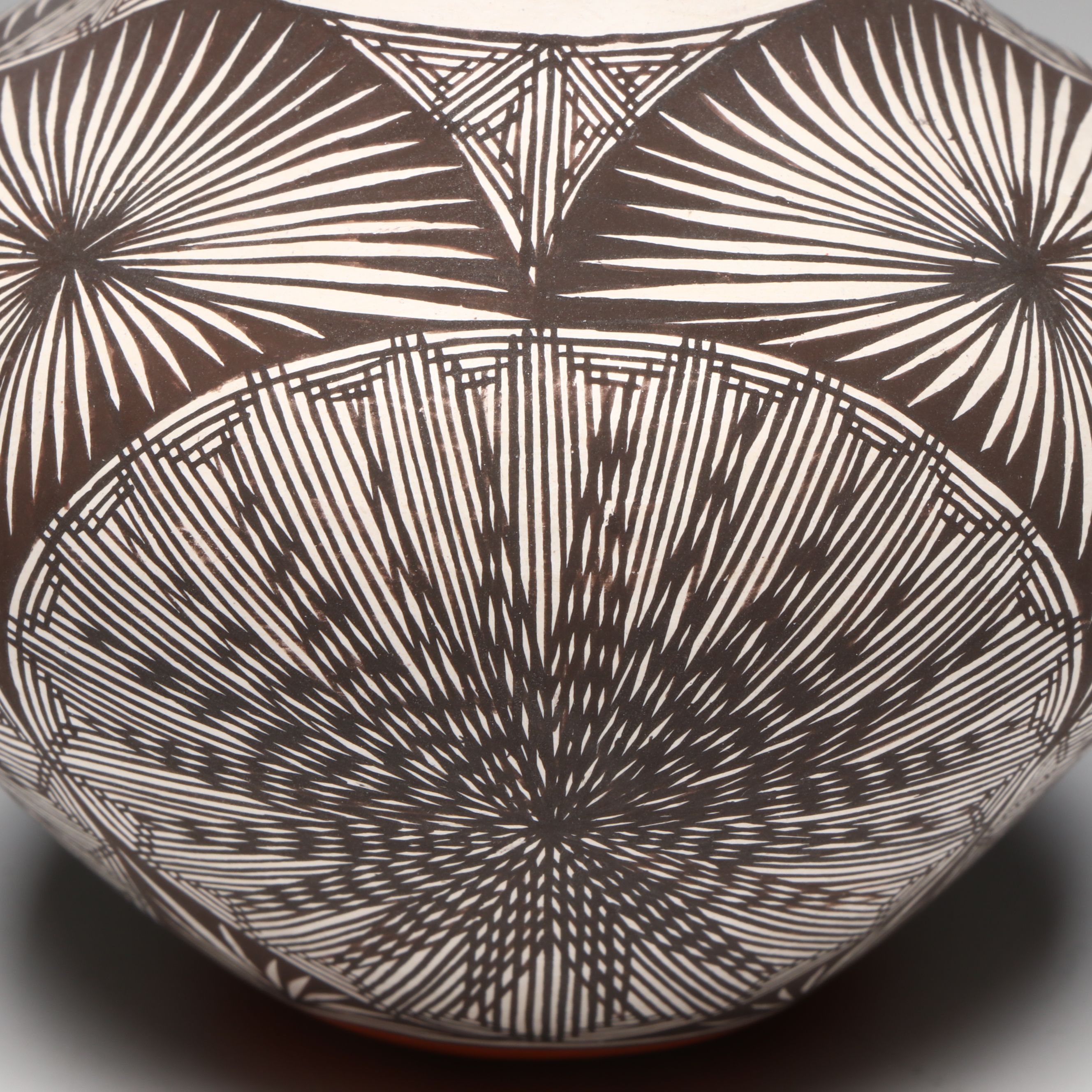 Marietta P. Juanico Acoma Pueblo Pottery Miniature Olla