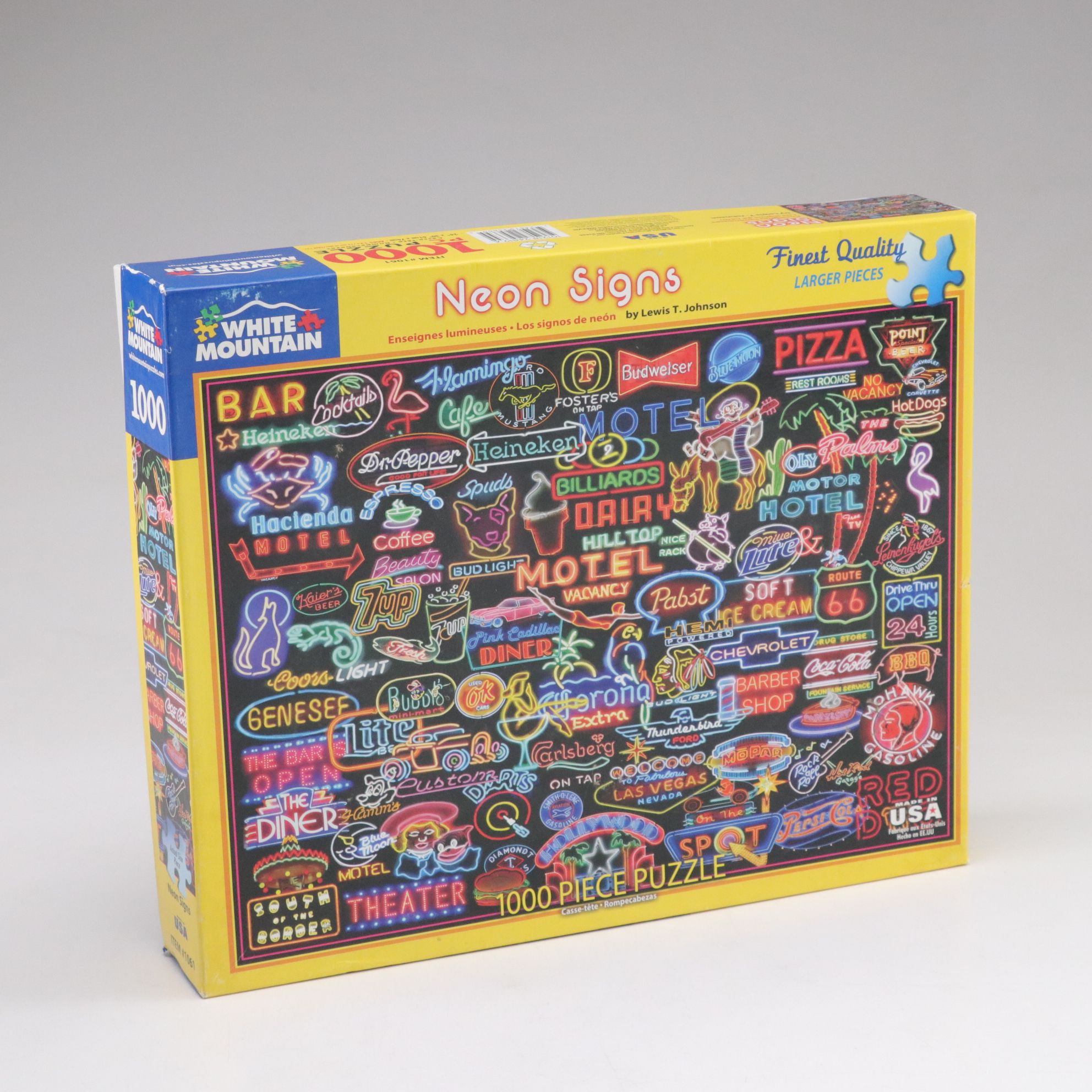 Le Puzz, White Mountain, Doyle Roder, Ravensburger and Front Page Puzzles