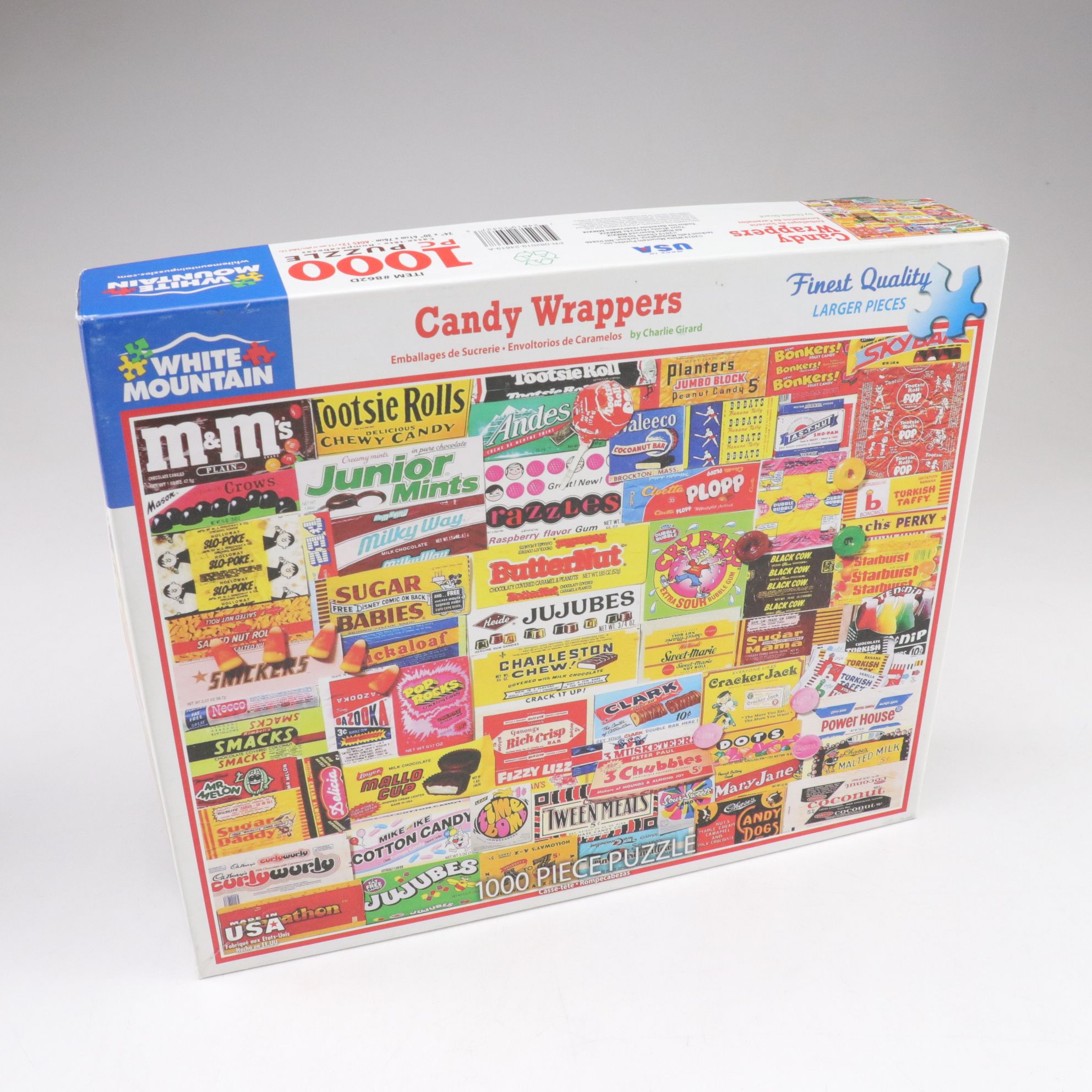 Le Puzz, White Mountain, Doyle Roder, Ravensburger and Front Page Puzzles