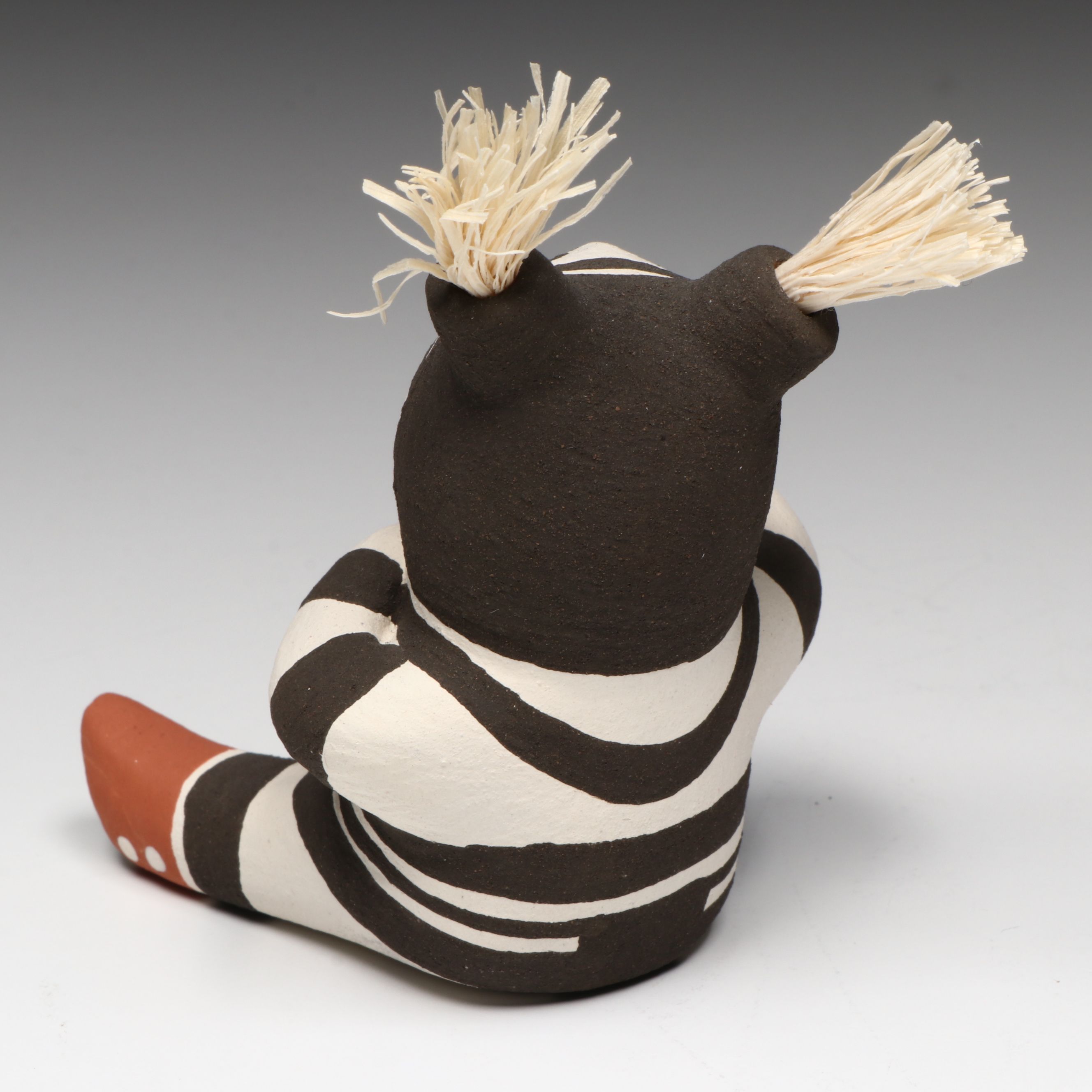 Antoinette Concha Jemez Pueblo Pottery Koshare Storyteller