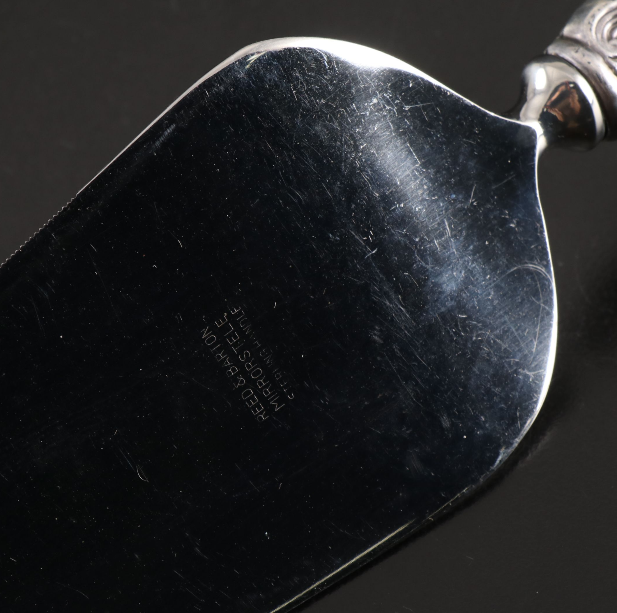 Reed & Barton "Francis I" Sterling Silver Handled Cake Server