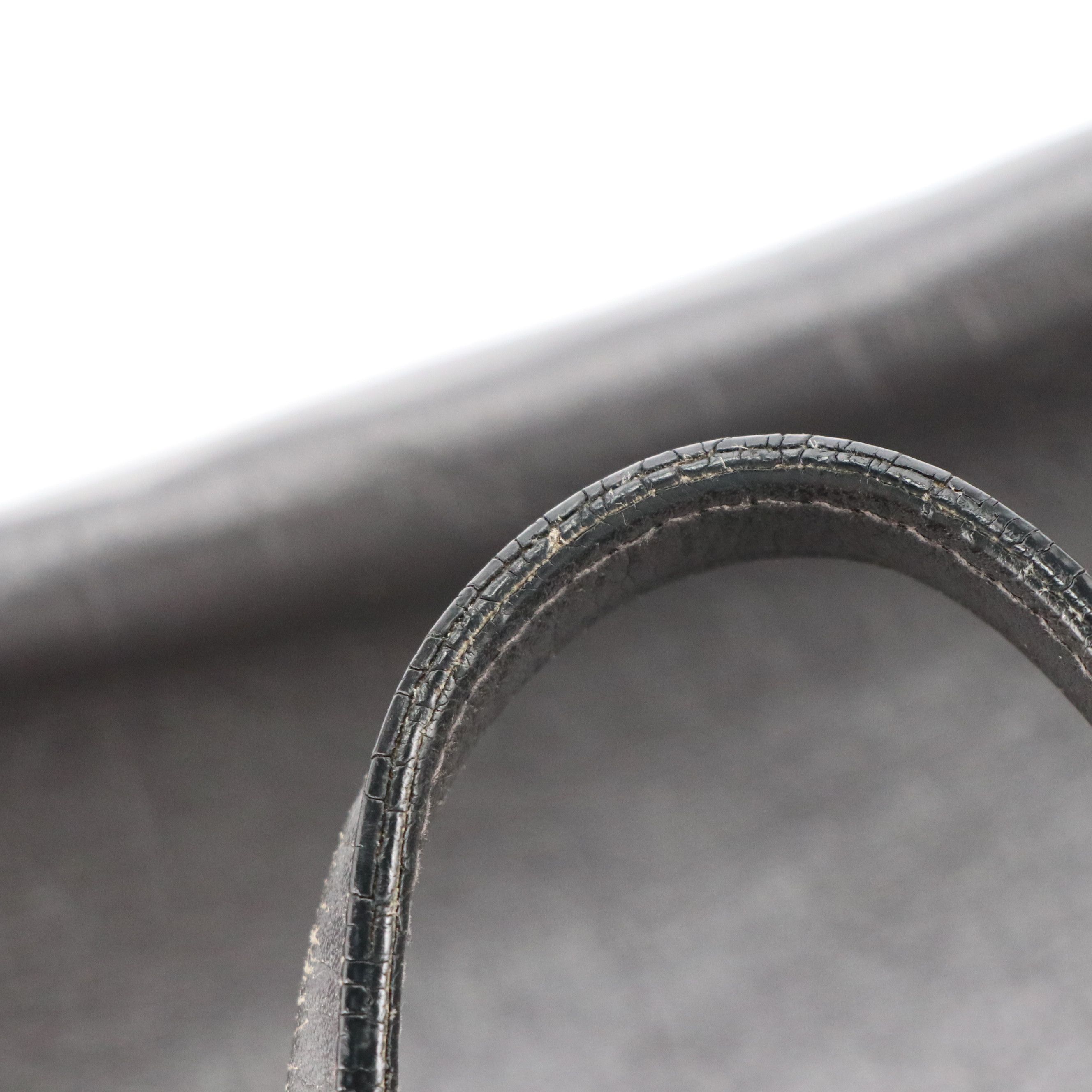 Balenciaga Classic Papier A4 Mini Two-Way Tote Bag in Dark Gray Calfskin Leather