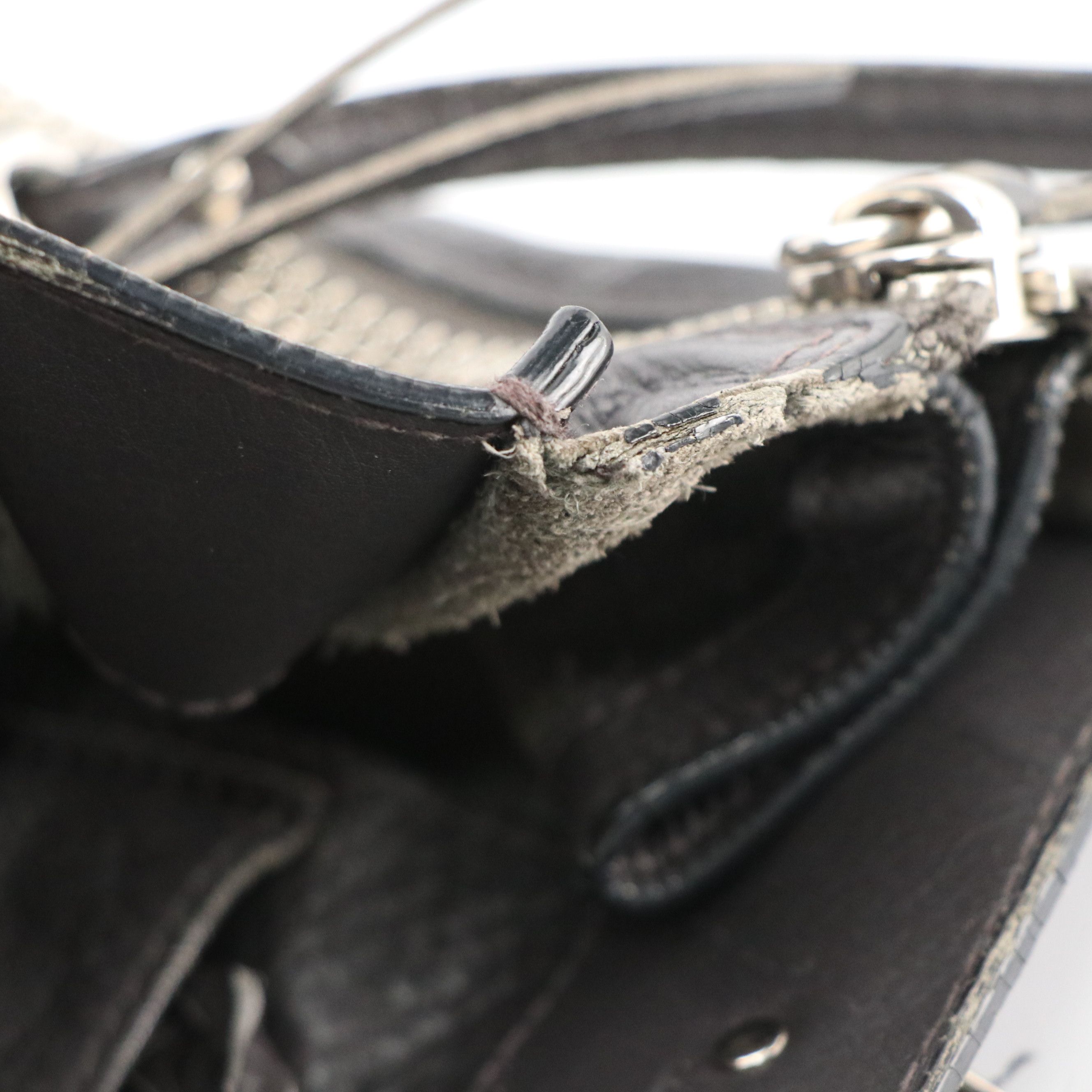 Balenciaga Classic Papier A4 Mini Two-Way Tote Bag in Dark Gray Calfskin Leather