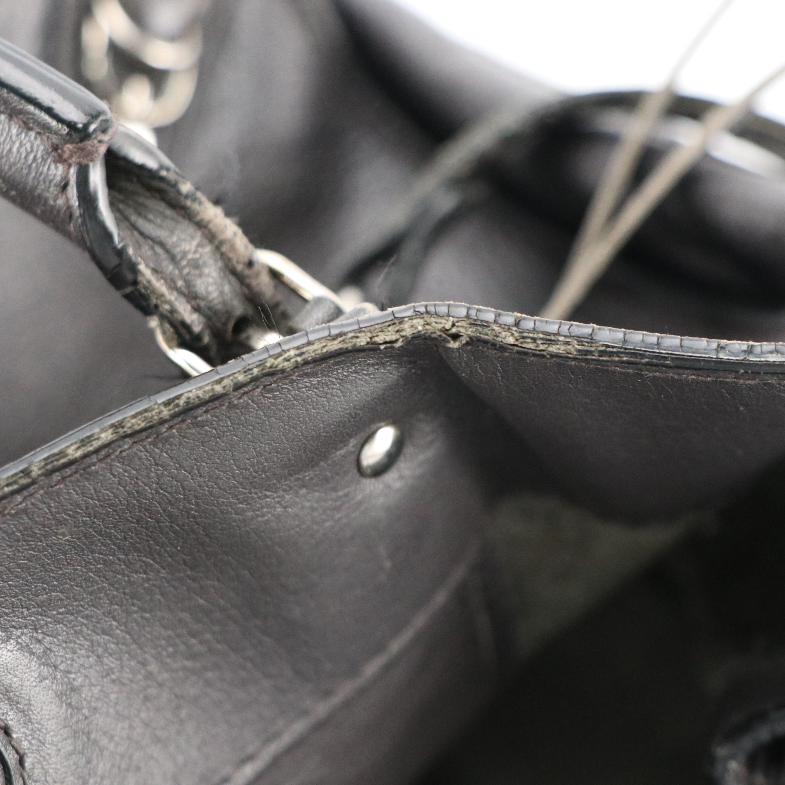 Balenciaga Classic Papier A4 Mini Two-Way Tote Bag in Dark Gray Calfskin Leather