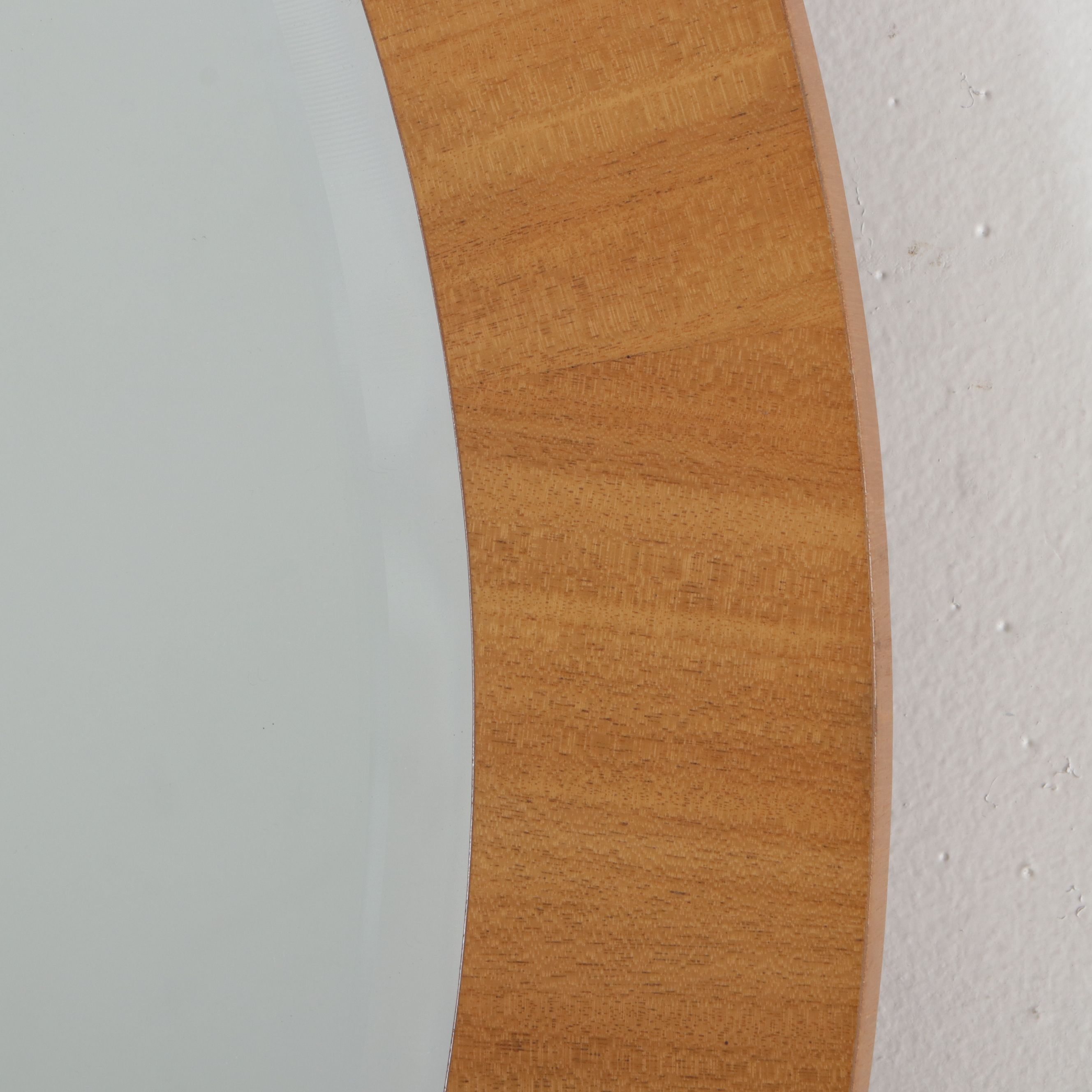 Charles Pfister for Baker Tamo Ash Dresser and Matching Circular Mirror