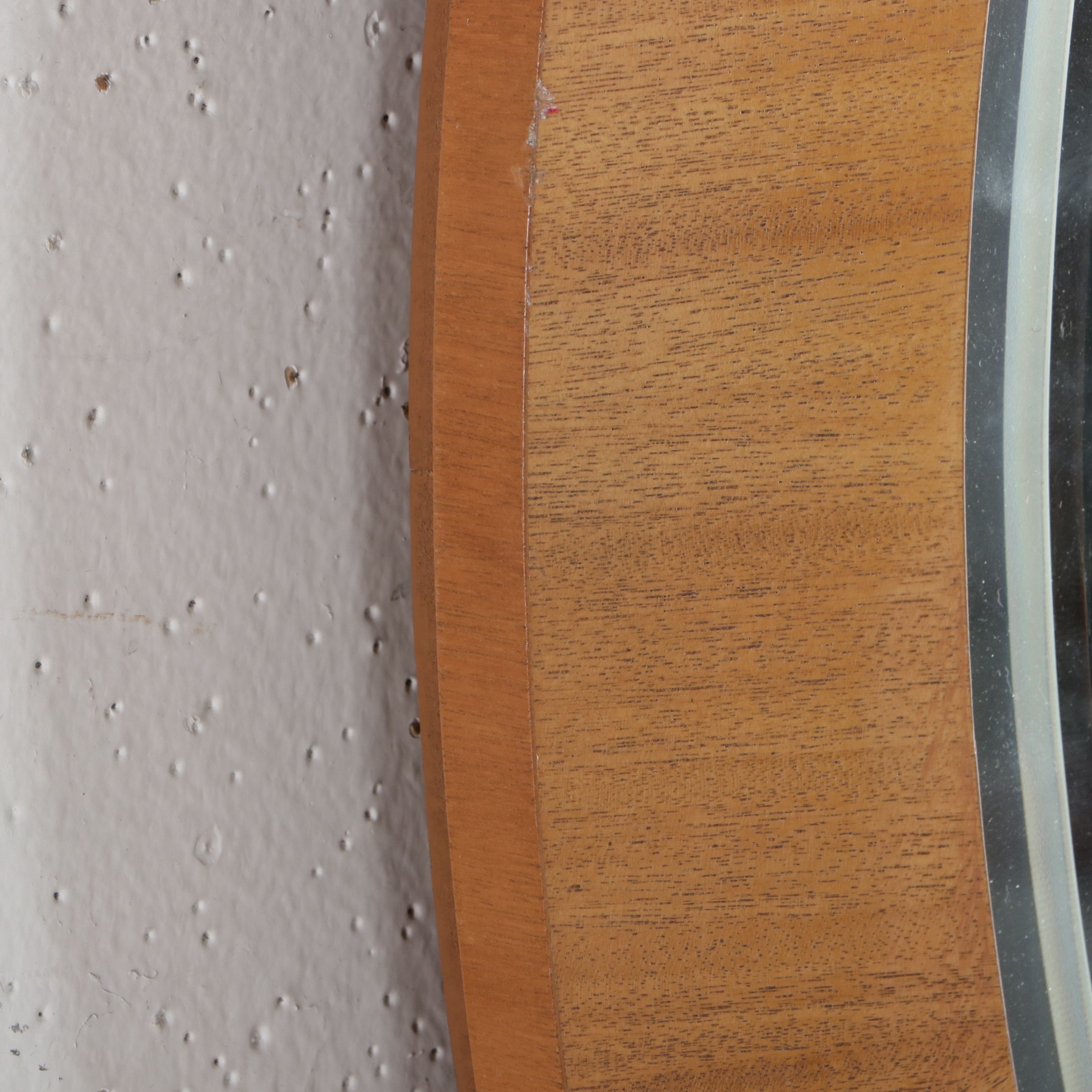 Charles Pfister for Baker Tamo Ash Dresser and Matching Circular Mirror