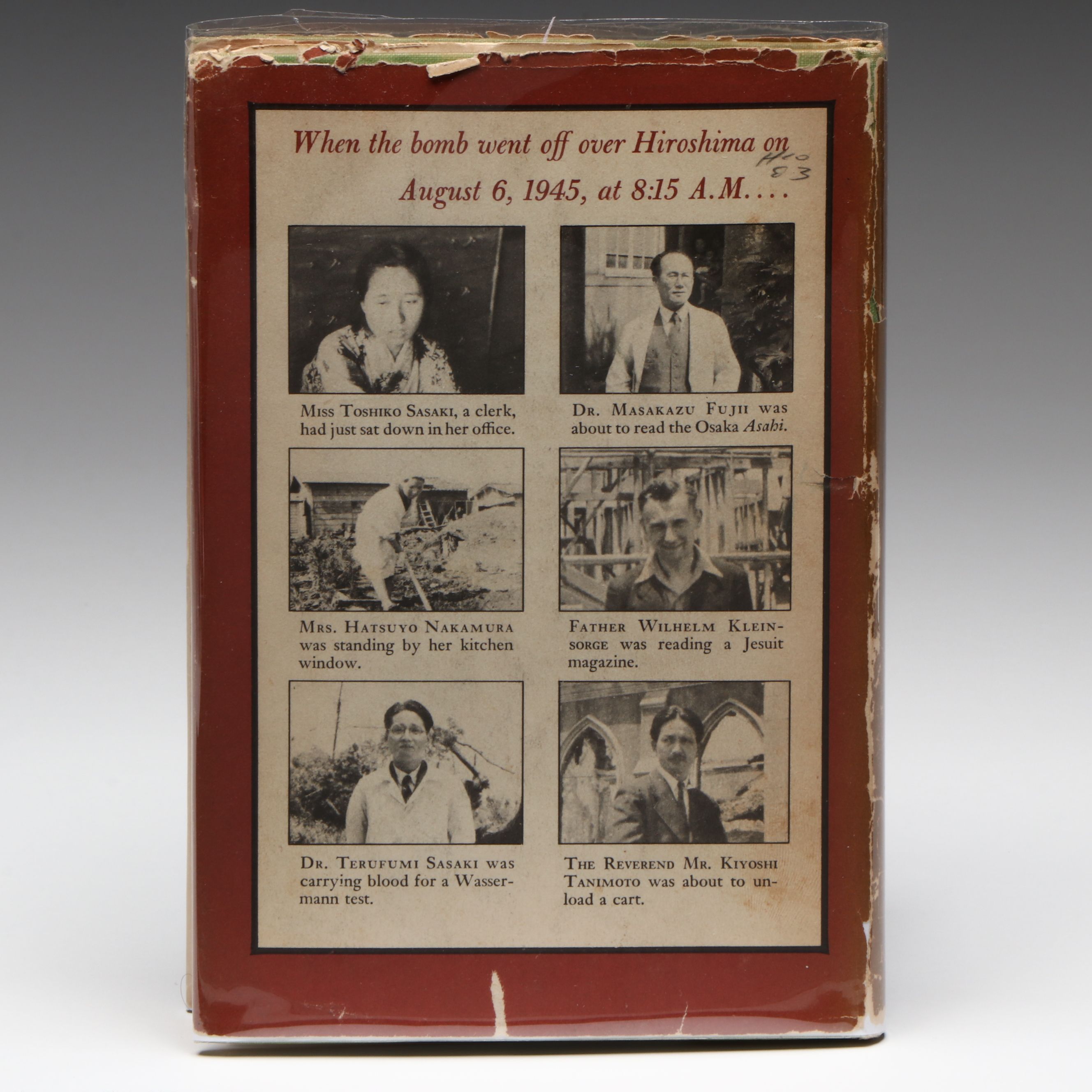 First Edition "Hiroshima" by John Hersey, 1946