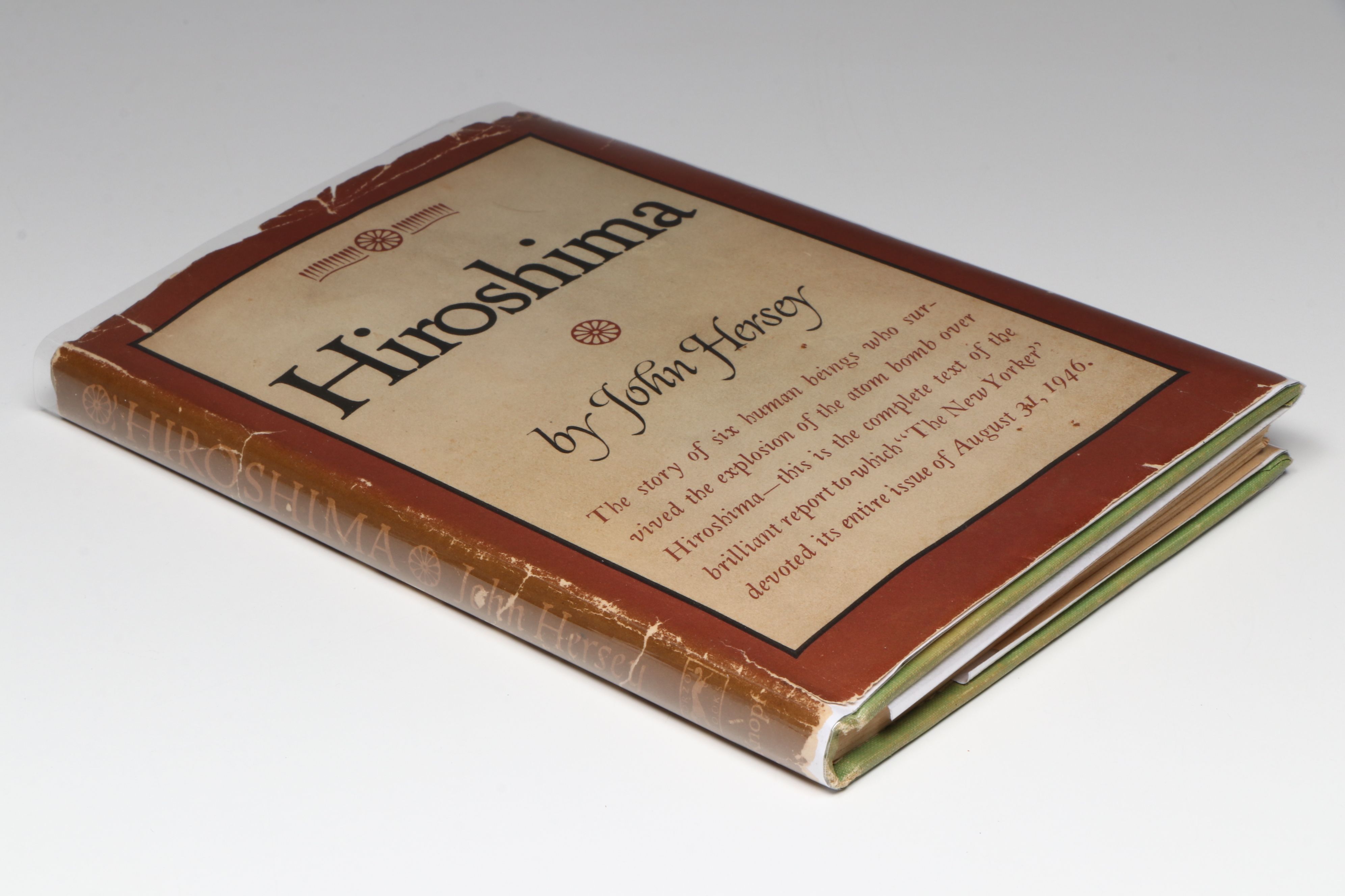 First Edition "Hiroshima" by John Hersey, 1946