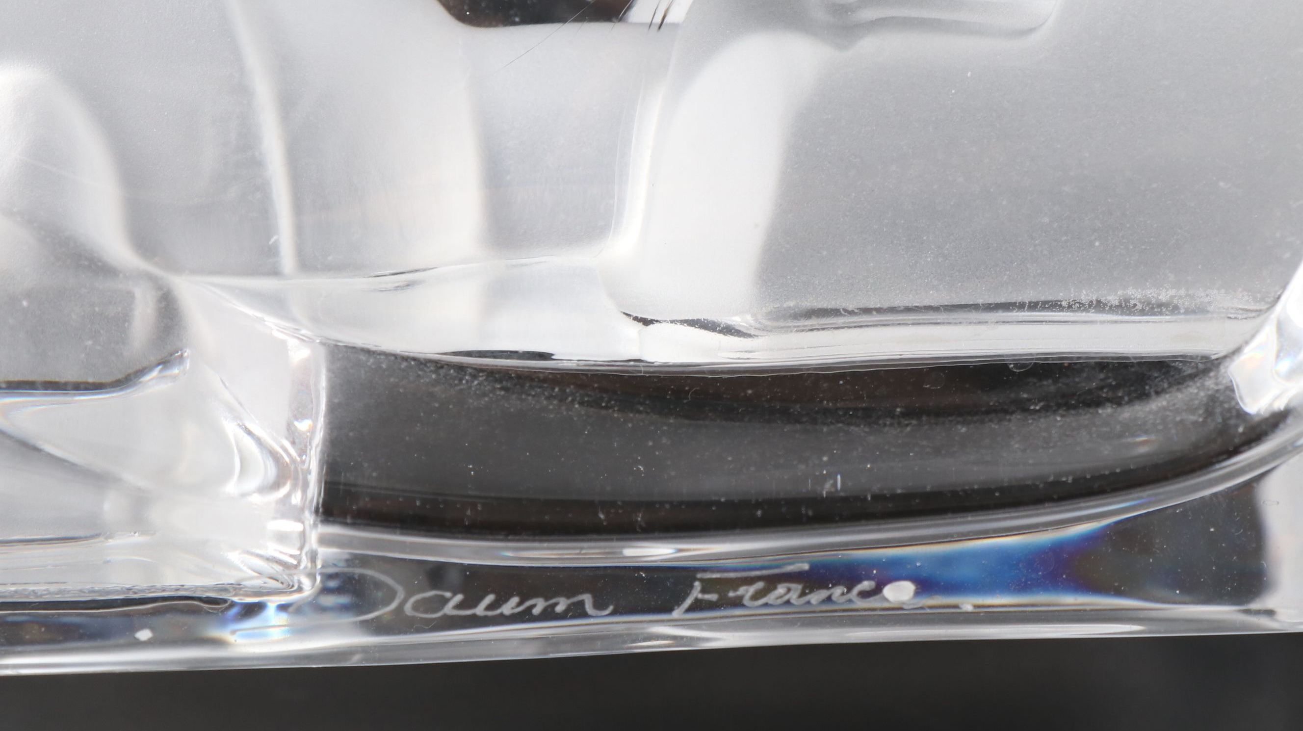 Xavier Froissart for Daum Crystal "Riviera Coupe" Glass Car