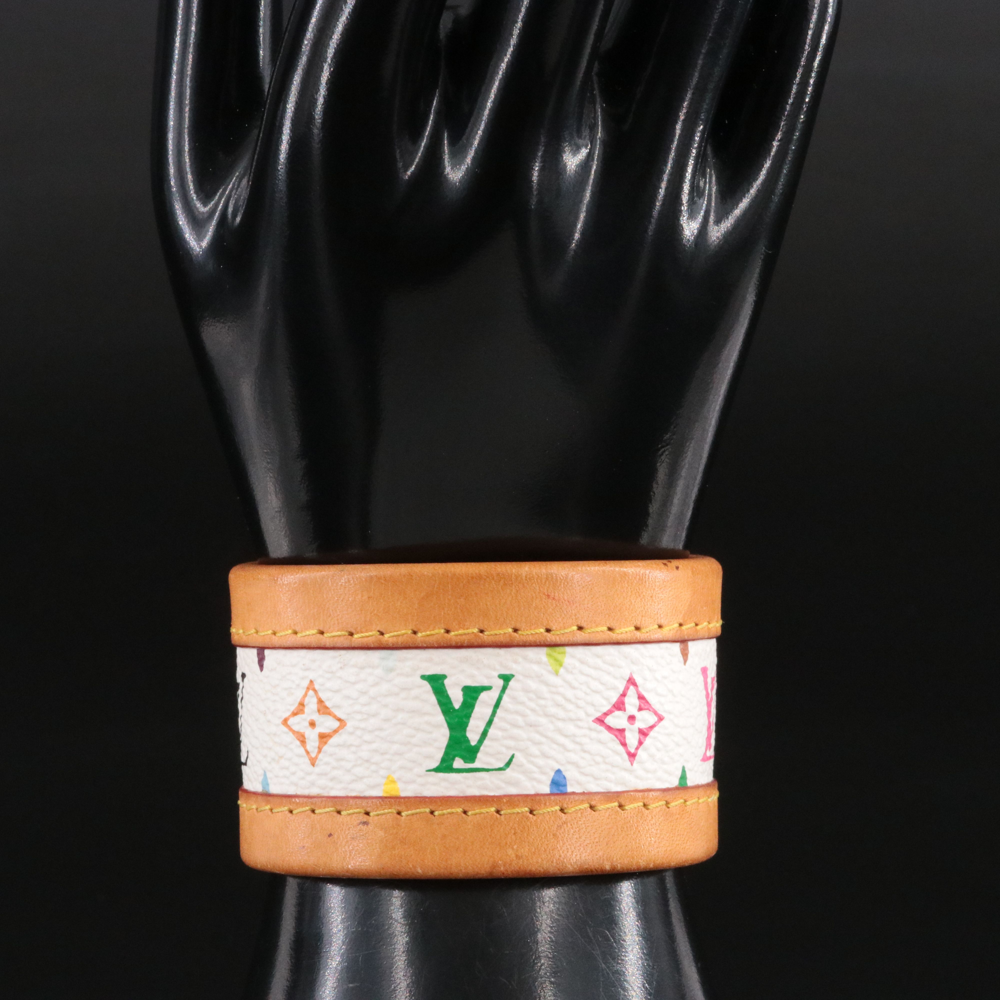 Louis Vuitton Monogram Multicolor S Lock Bracelet