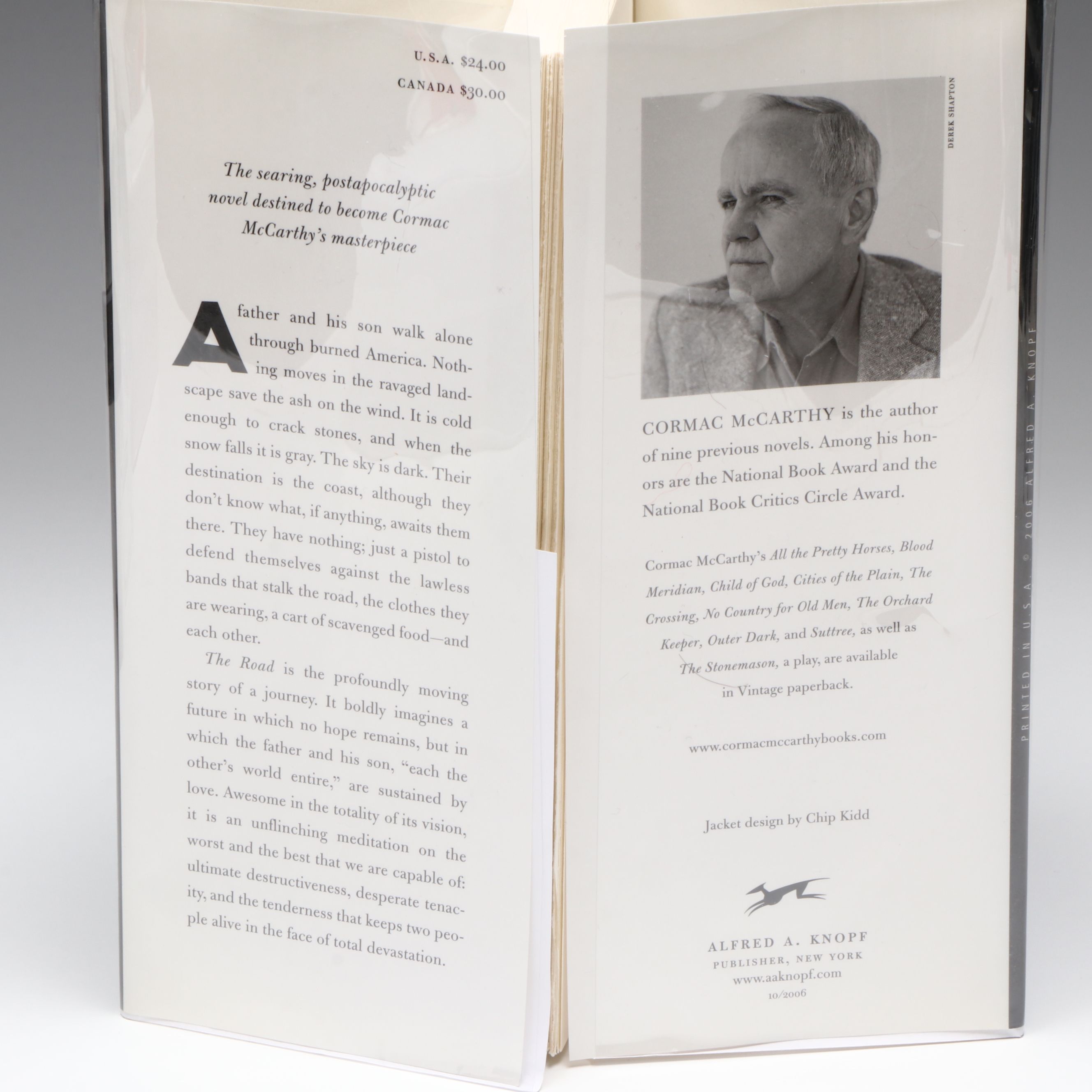 First Edition "The Road" by Cormac McCarthy, 2006