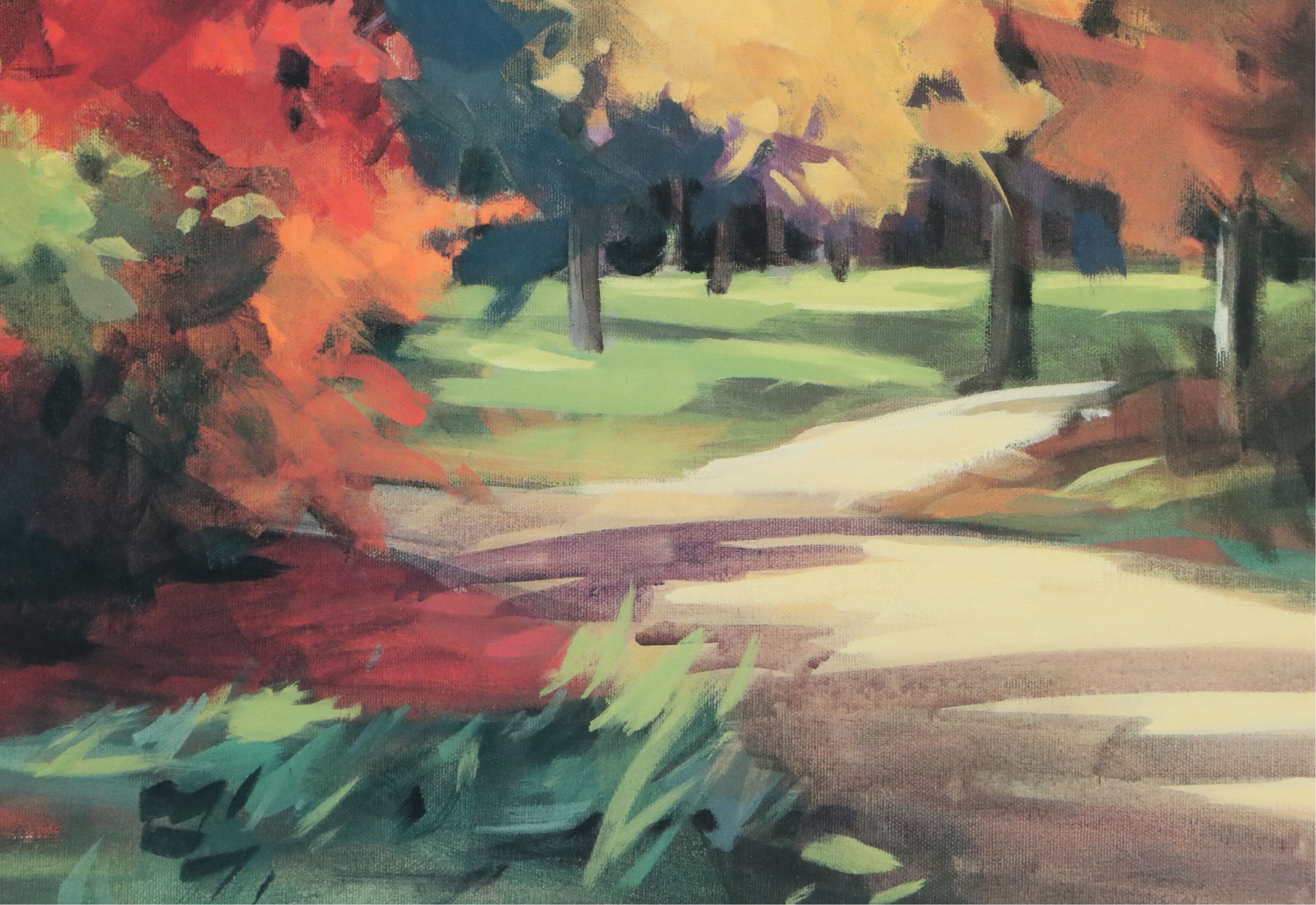 Marianne Dunn Offset Lithograph "Bend in the Road," 21st Century