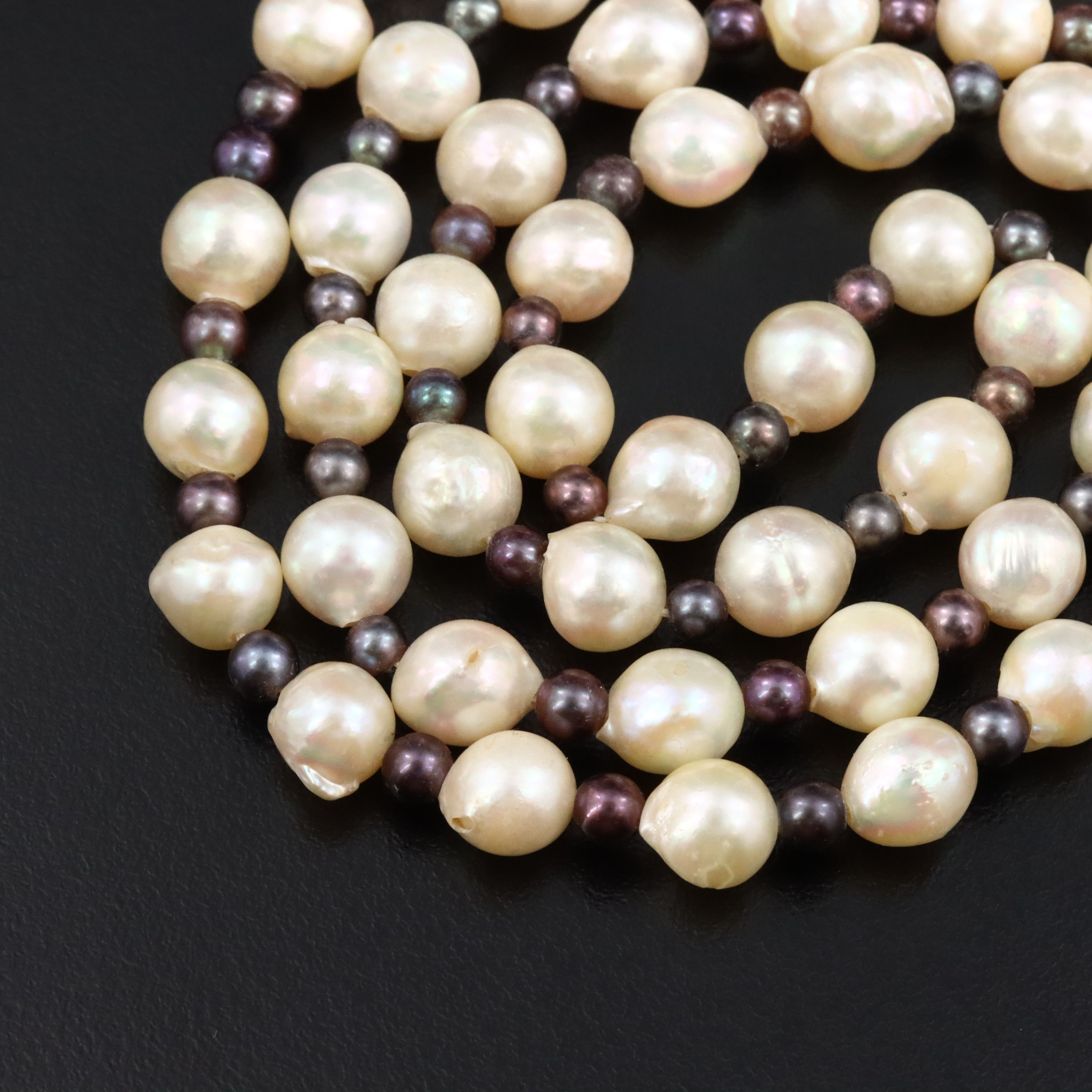 Pearl Necklace with 14K Clasp