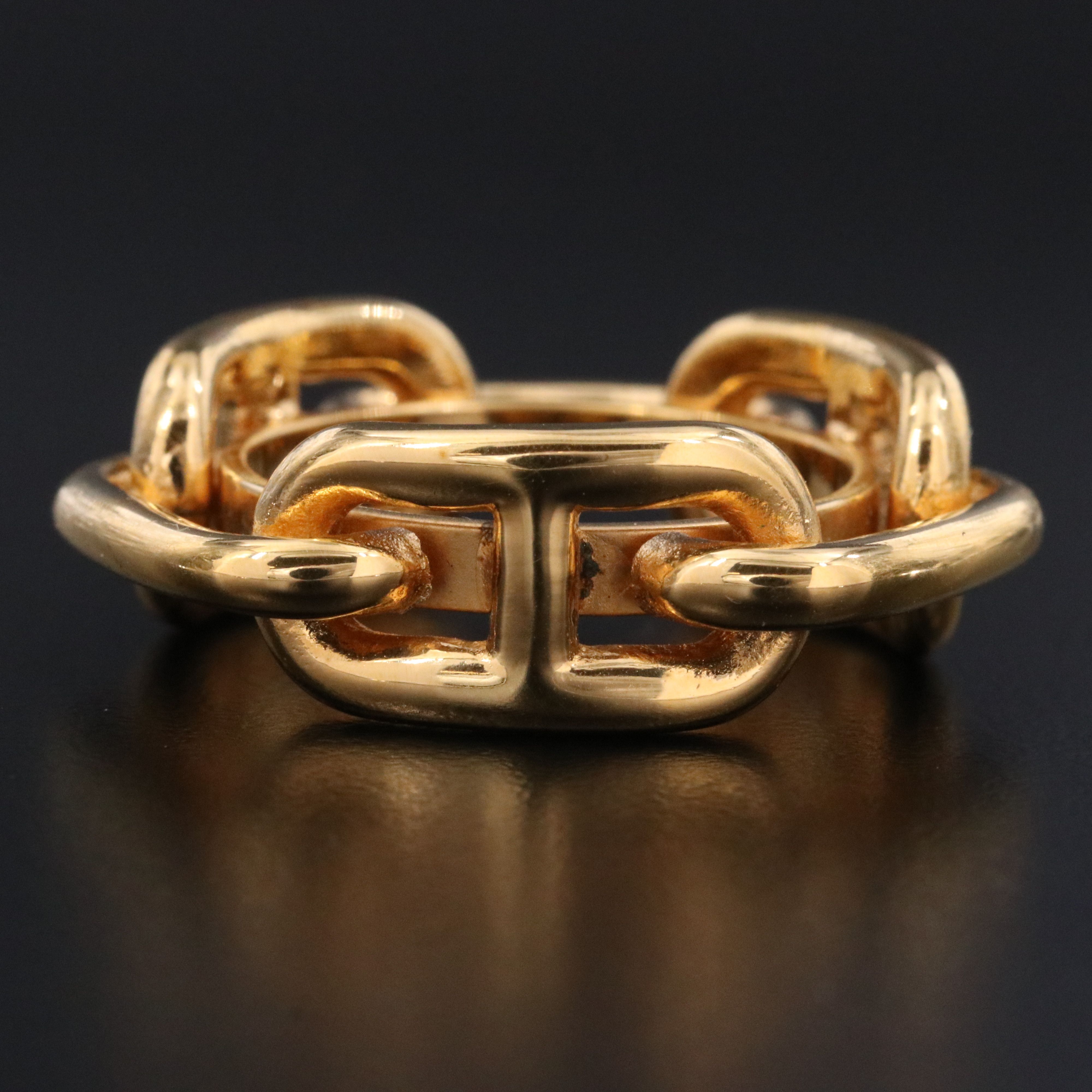Hermès Chain d'Ancre Scarf Ring