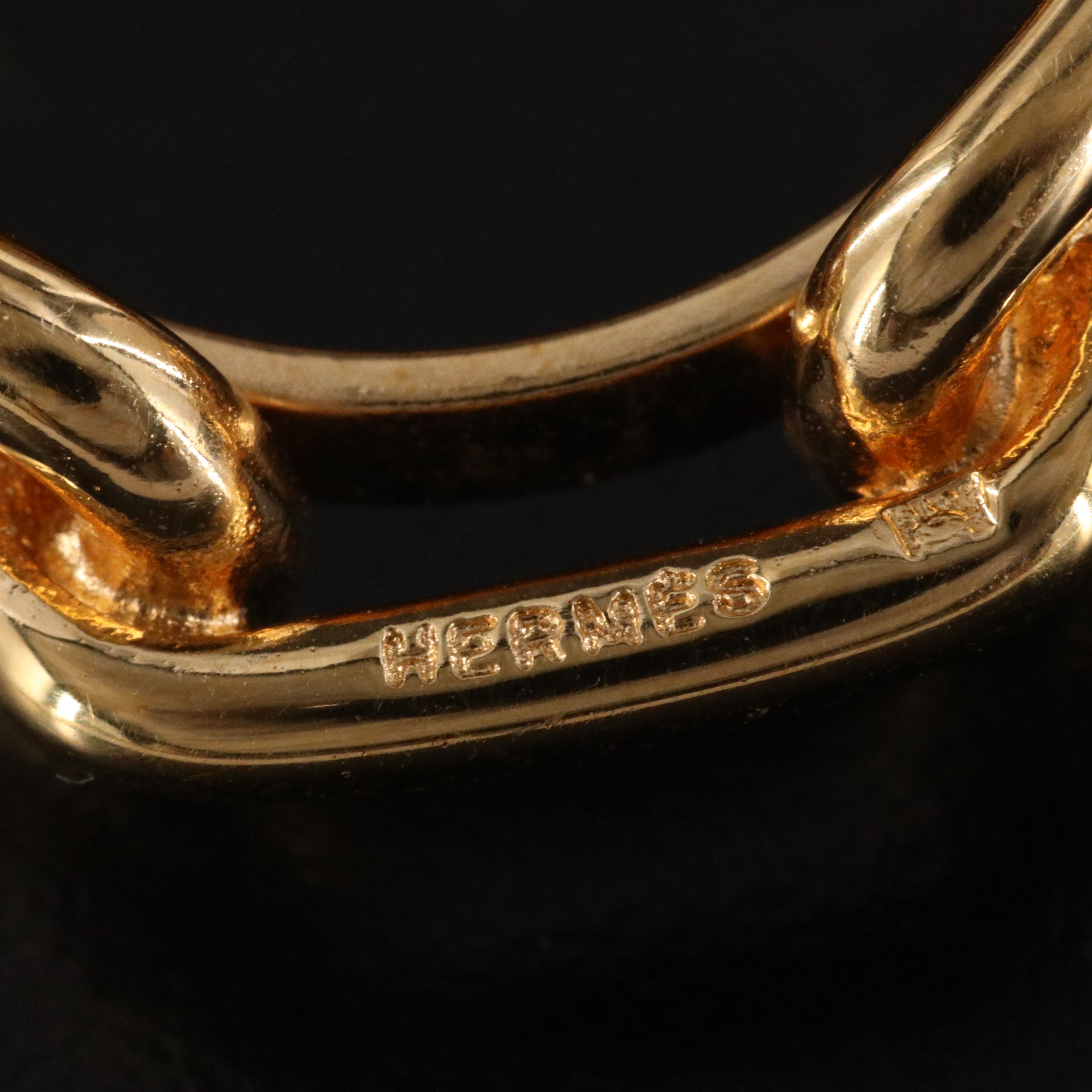 Hermès Chain d'Ancre Scarf Ring