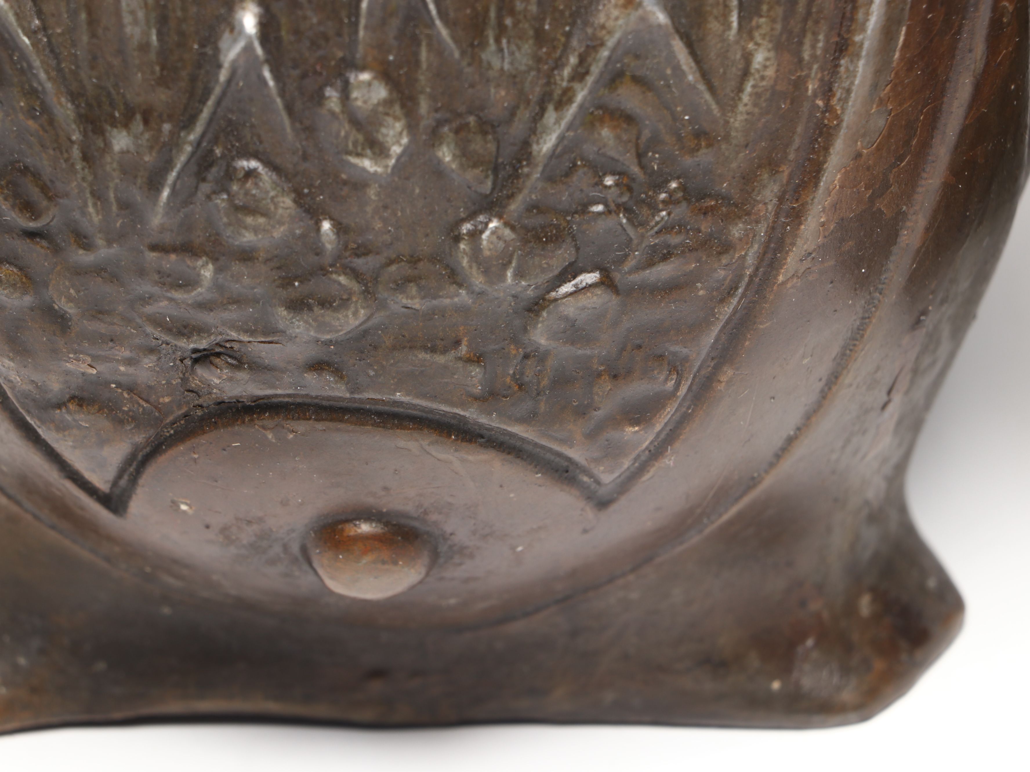 Pair of Jean Garnier French Art Nouveau Bronzed Spelter Fairy Vases