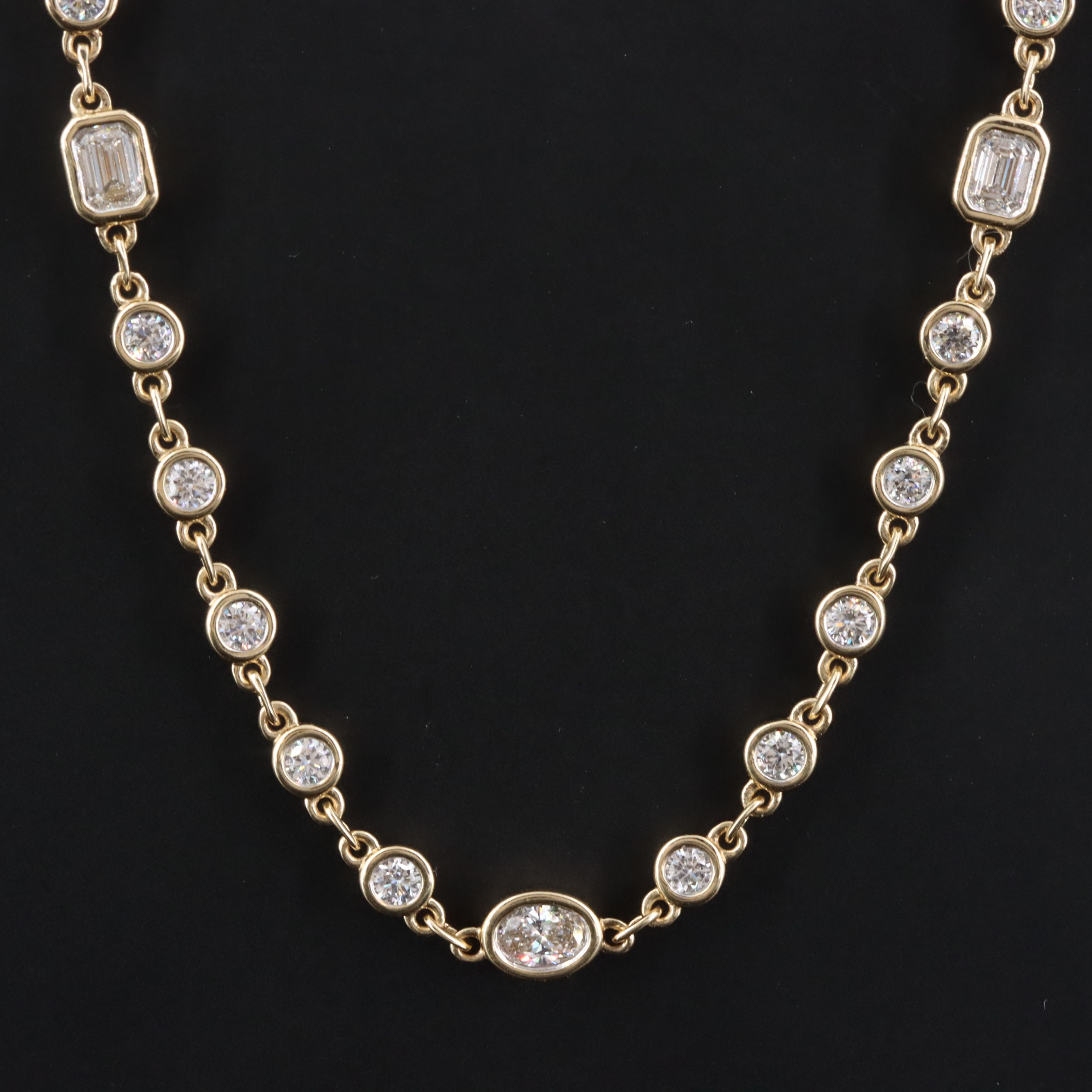 14K 6.00 CTW Lab Grown Diamond Necklace