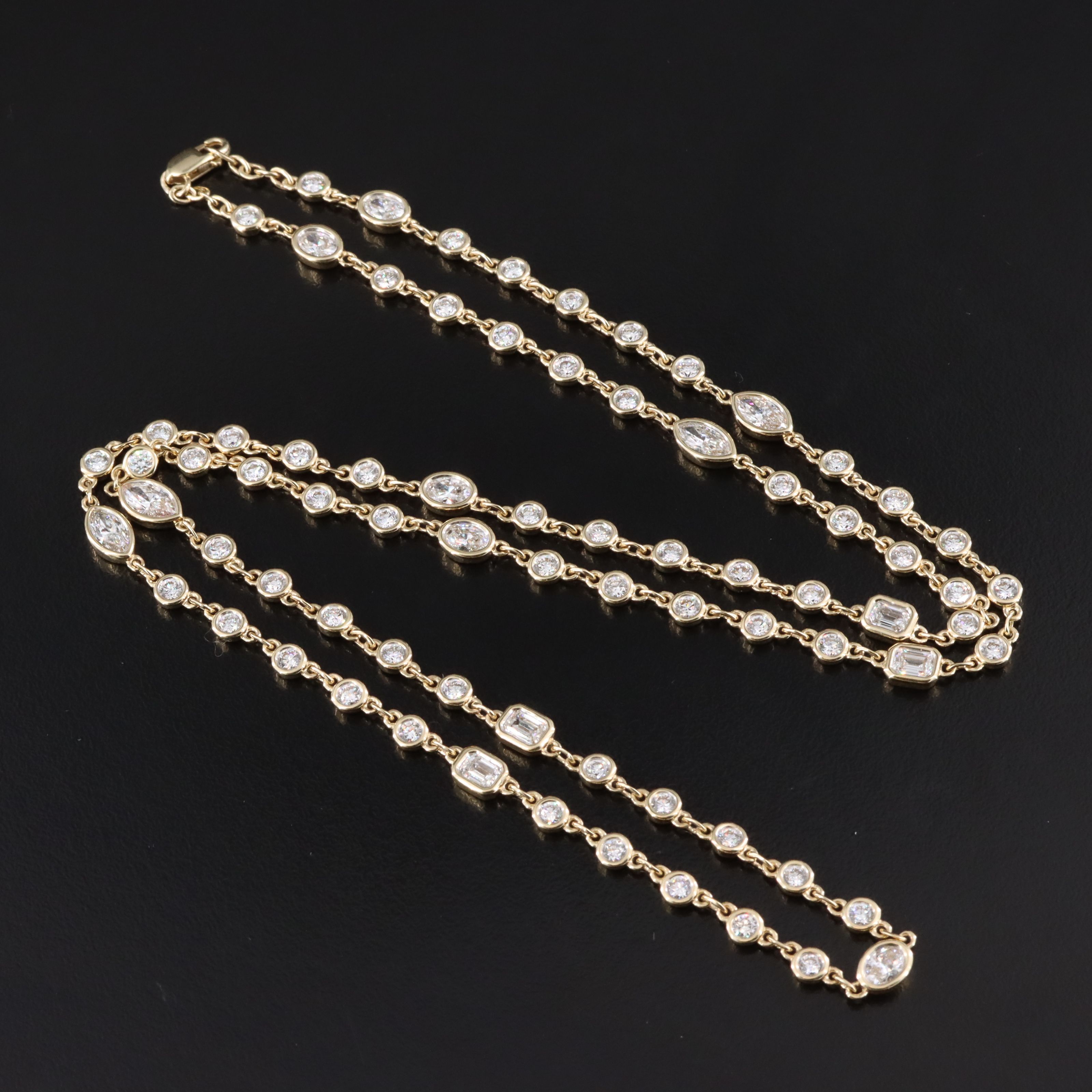 14K 6.00 CTW Lab Grown Diamond Necklace