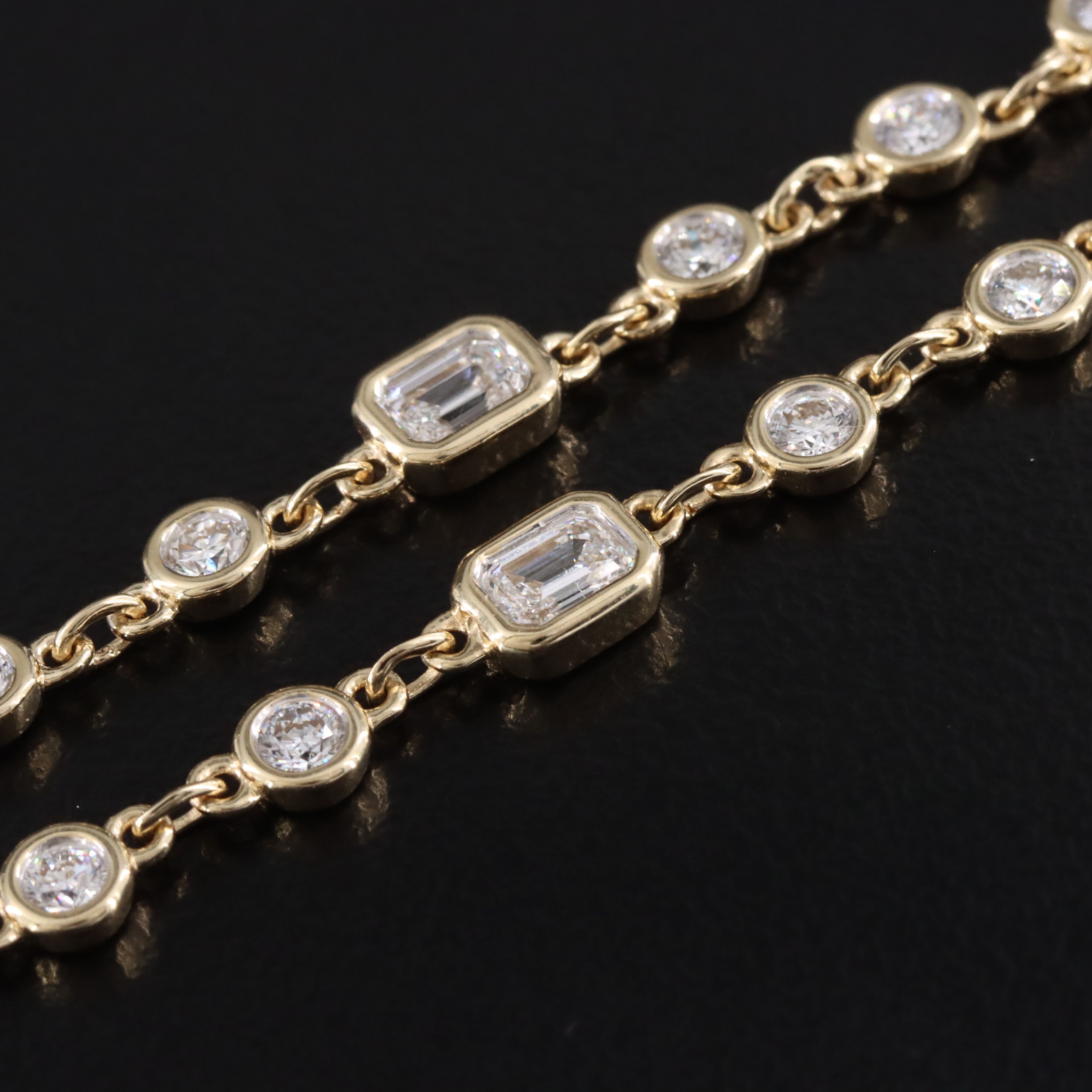 14K 6.00 CTW Lab Grown Diamond Necklace
