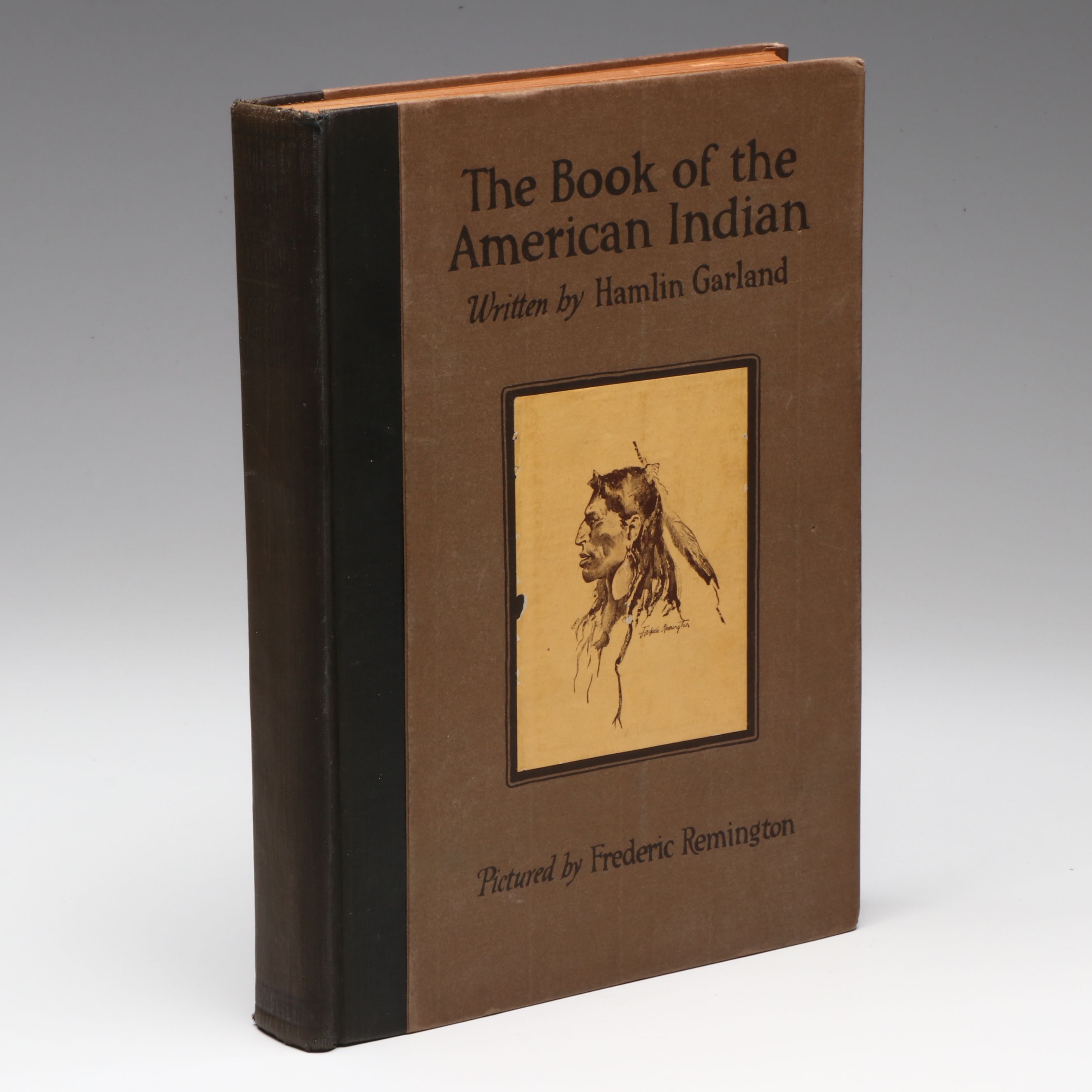 Frederic Remington Illustrated First Edition "The Book of the American Indian"