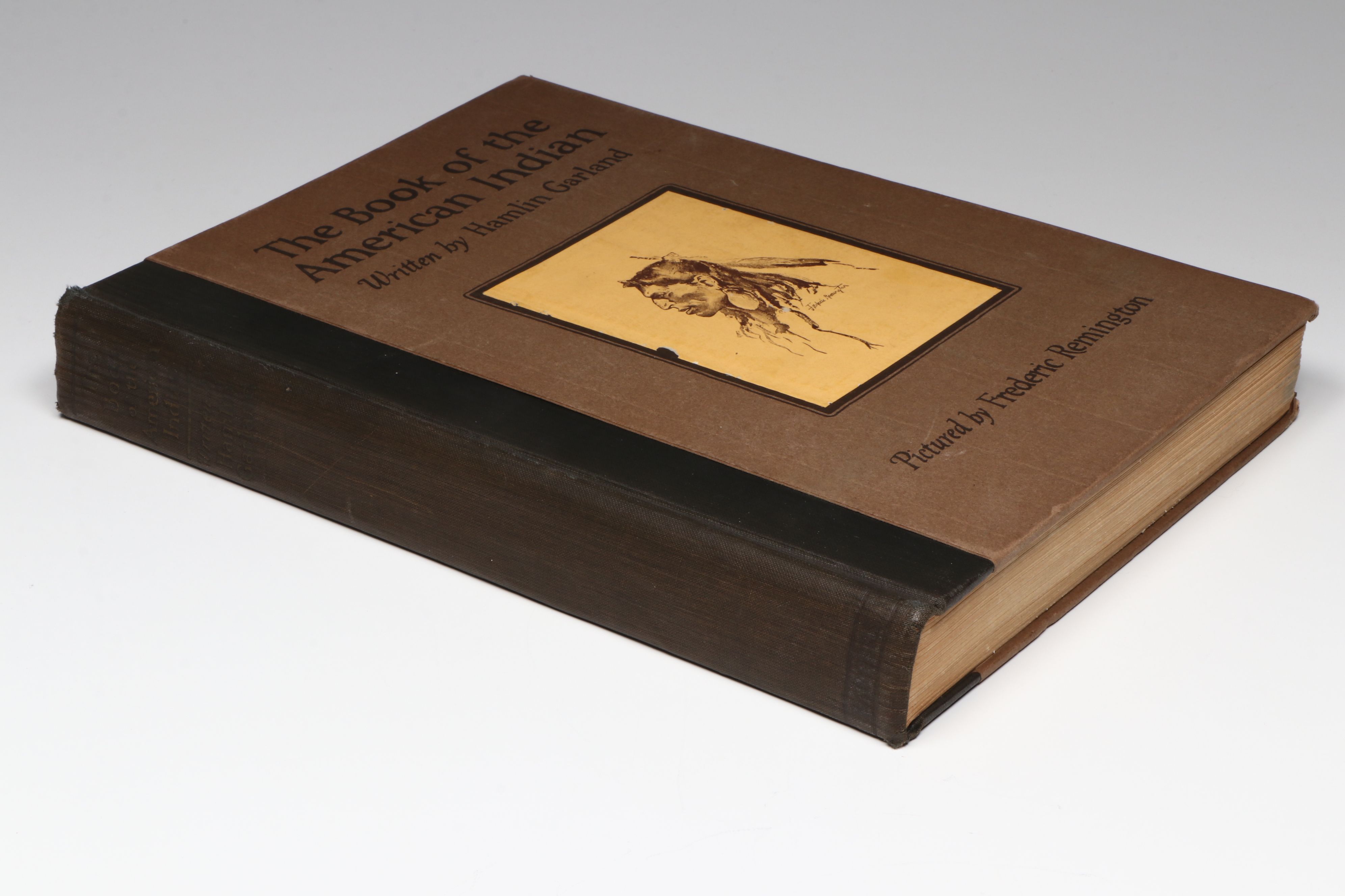 Frederic Remington Illustrated First Edition "The Book of the American Indian"