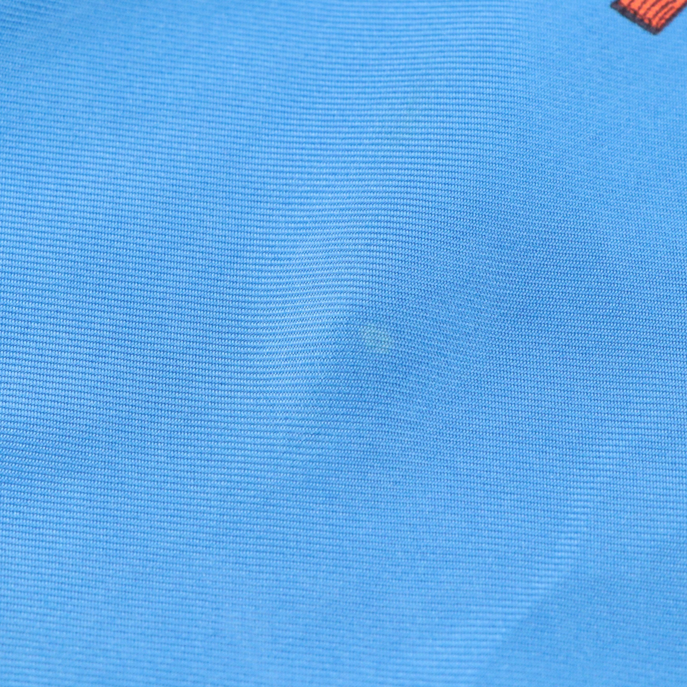 Hermès "Tournez Manège" Scarf 90 in Silk Twill