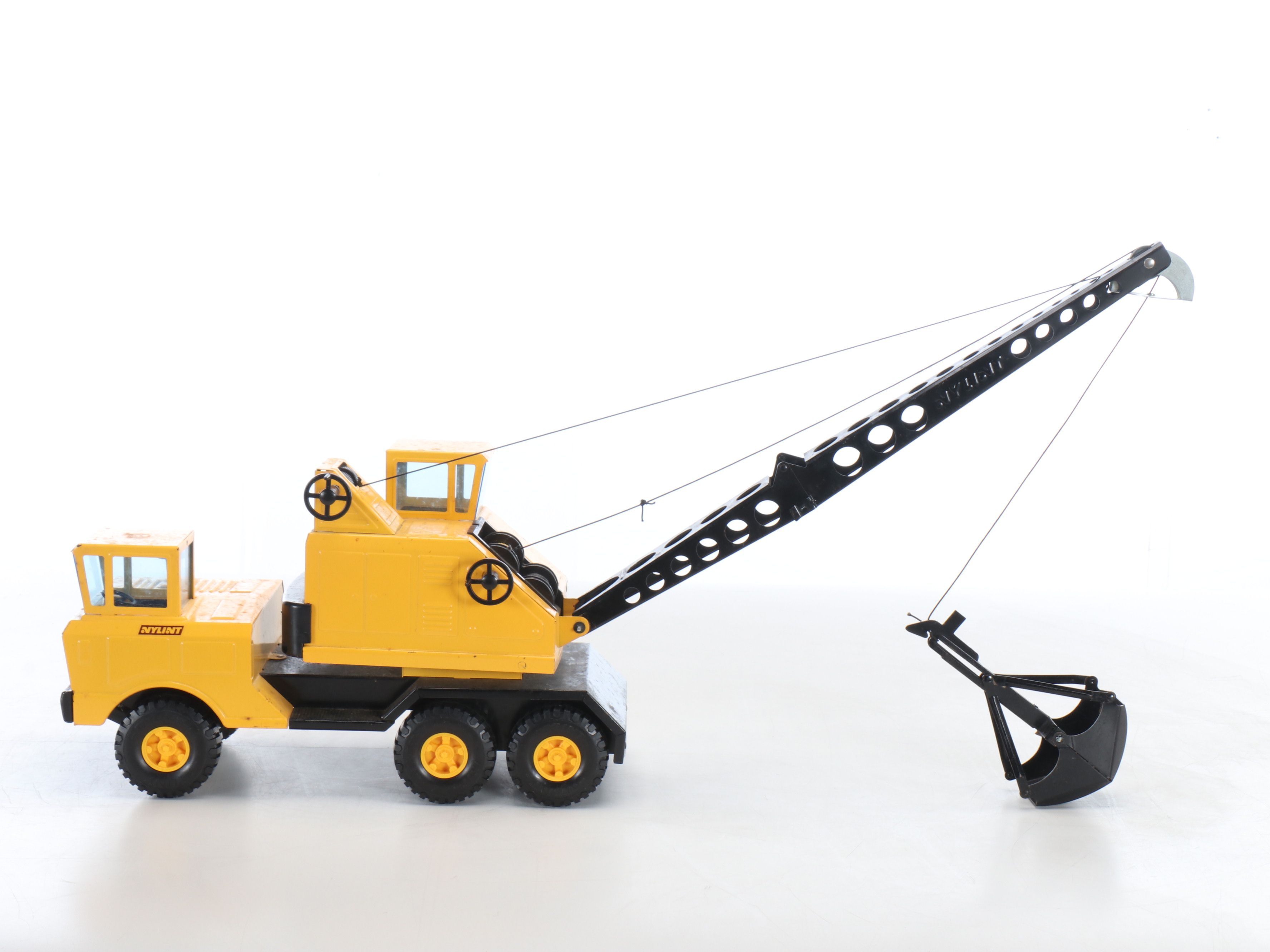 Nylint Michigan Pressed Steel Toy Crane, Mid to Late 20th Century