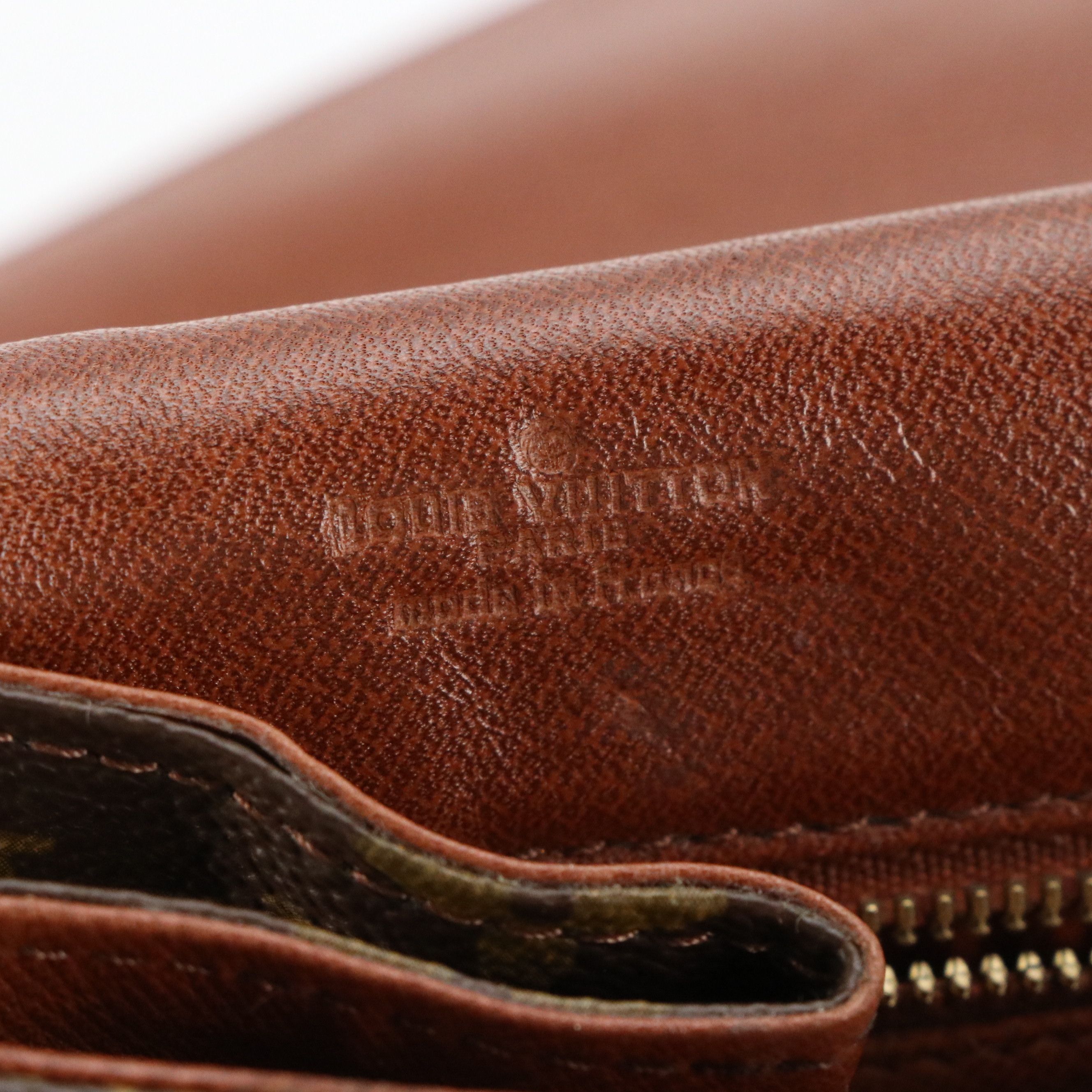 Louis Vuitton Pochette Dame 26 Clutch in Monogram Canvas and Leather