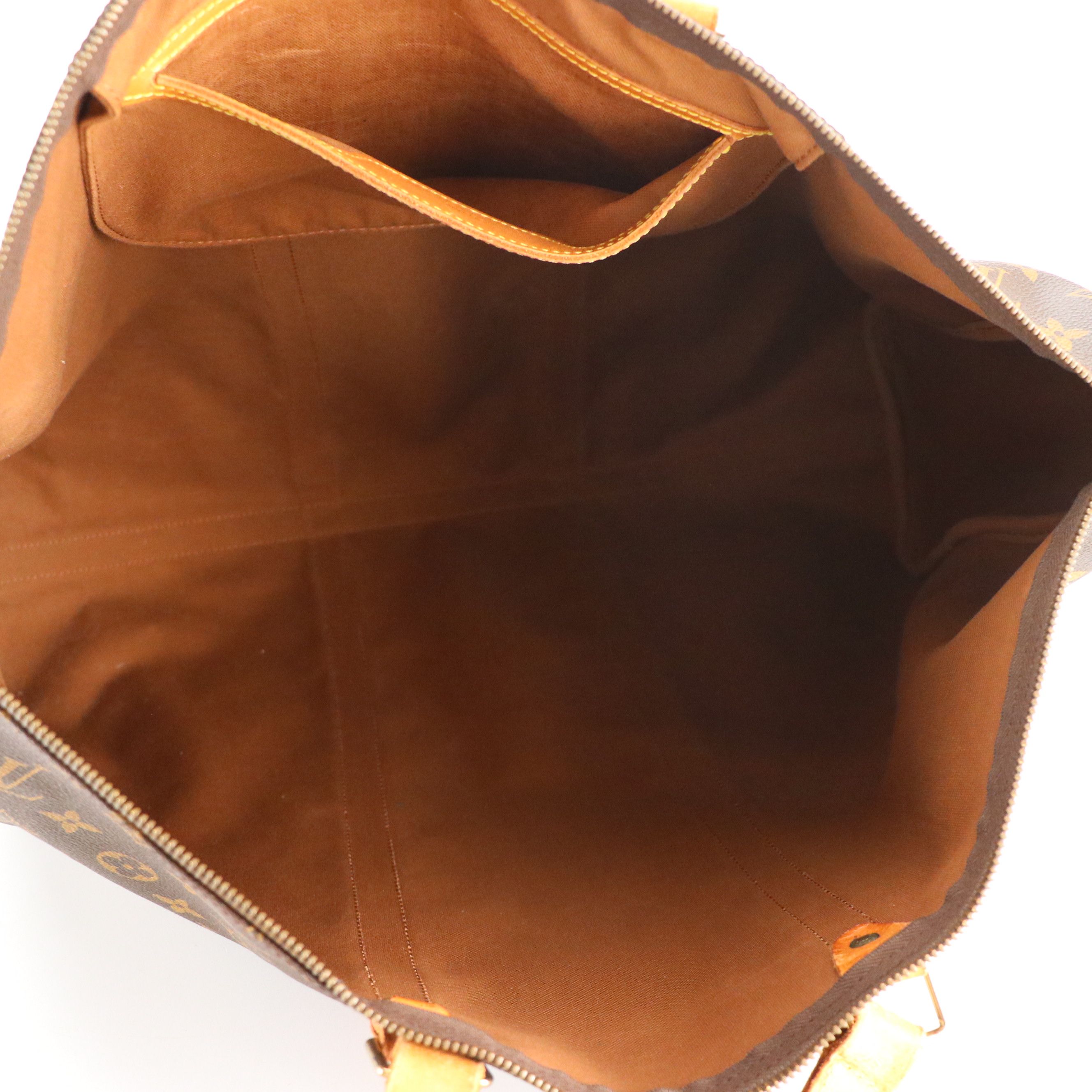 Louis Vuitton Sac Flanerie 50 Bag in Monogram Canvas and Vachetta Leather