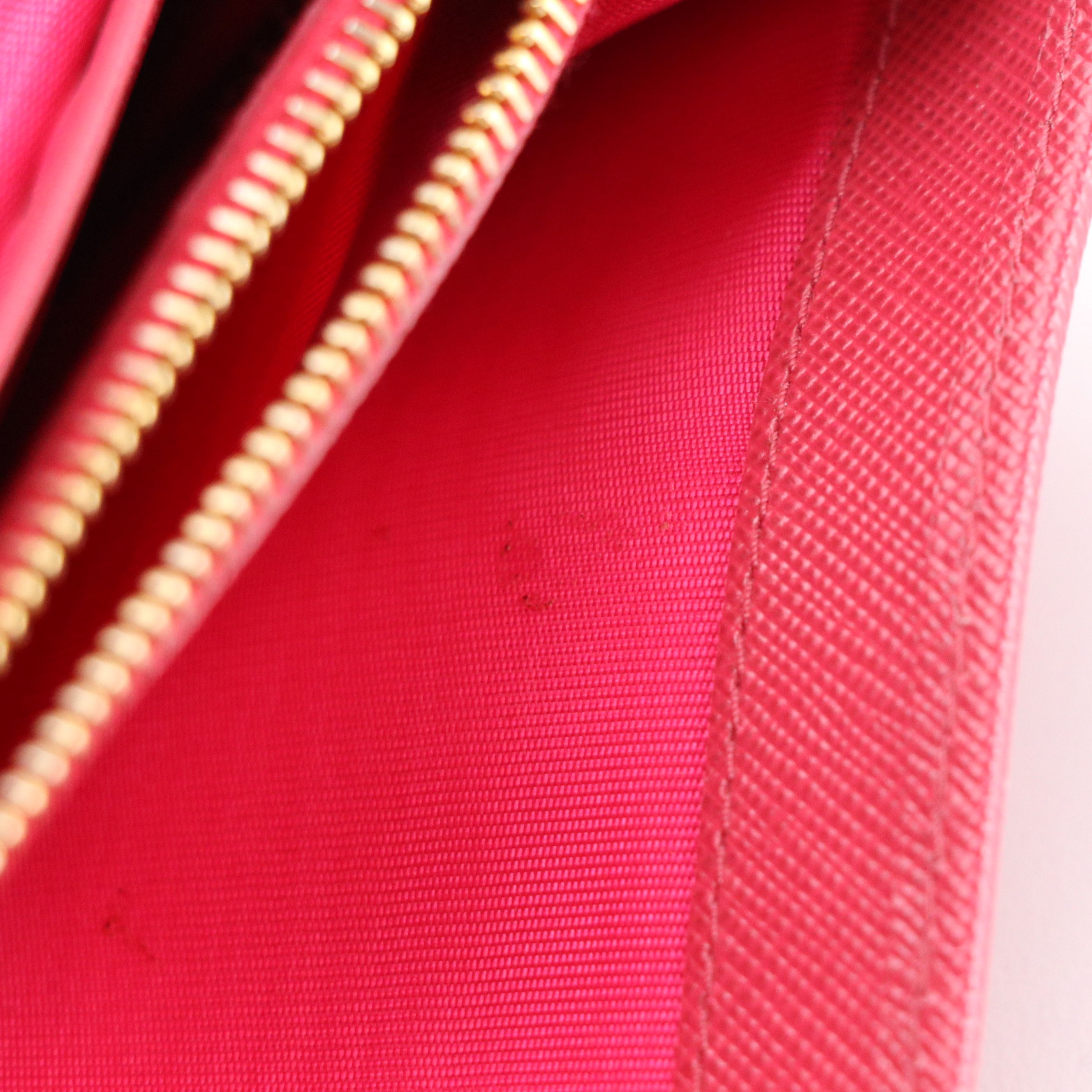 Prada Bow Flap Wallet in Saffiano Leather with Box