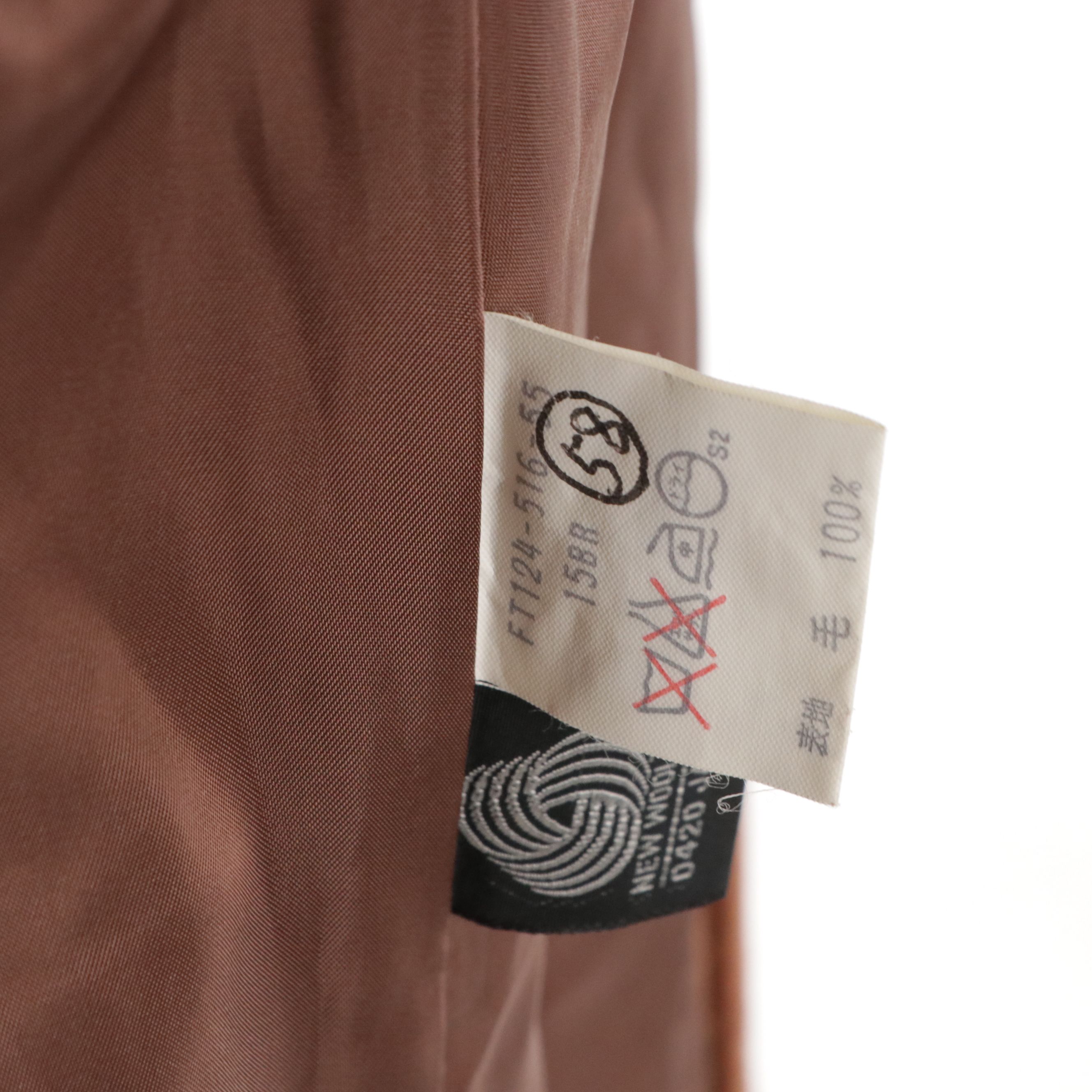 Burberrys Raglan Sleeve Coat in Angora Wool