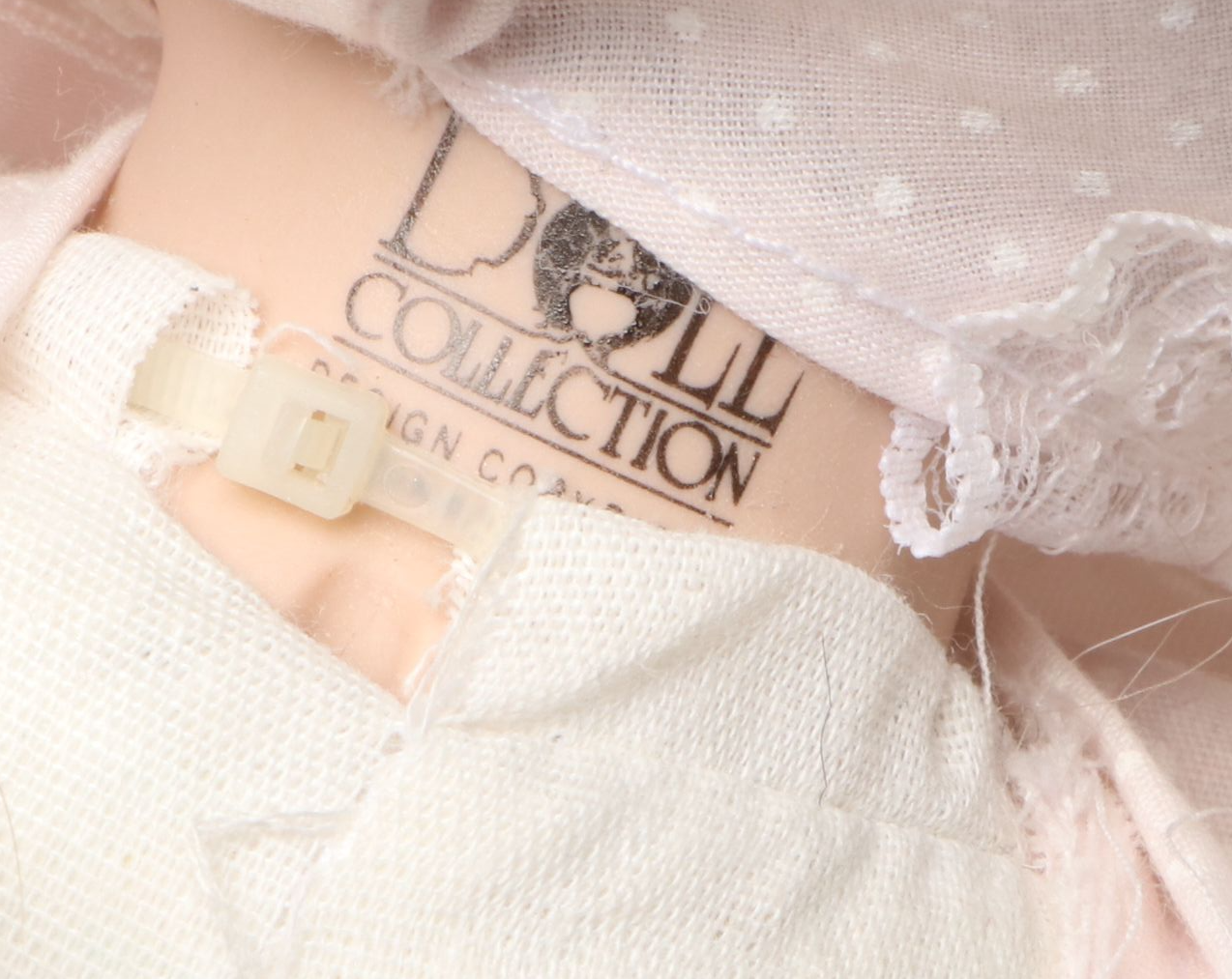 Ashton-Drake Galleries "Megan Rose" Plastic Doll with Other Porcelain Baby Dolls