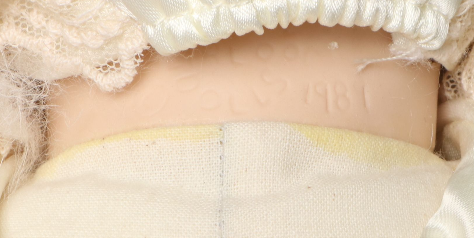 Ashton-Drake Galleries "Megan Rose" Plastic Doll with Other Porcelain Baby Dolls