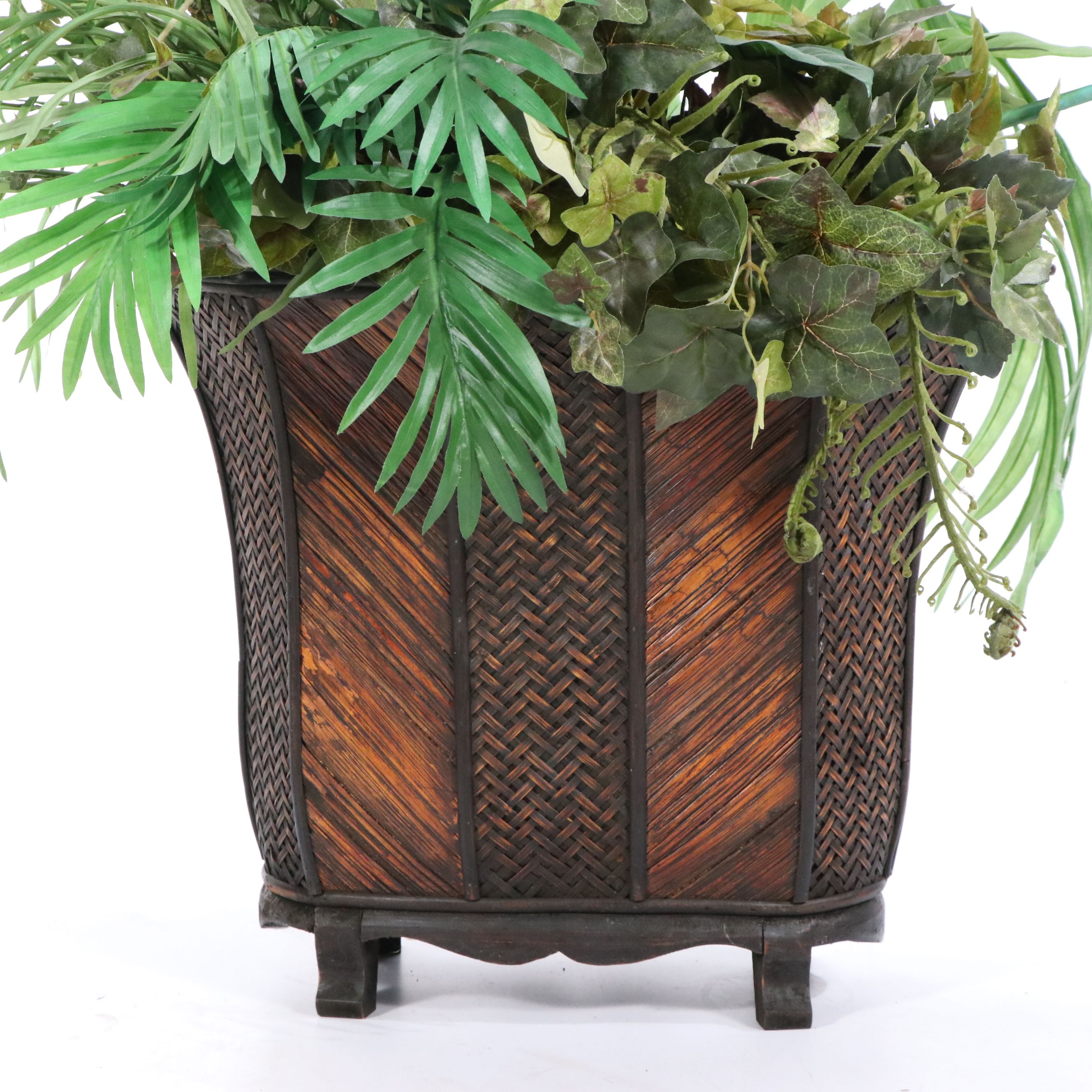 Artificial Parlor Palm in Planter