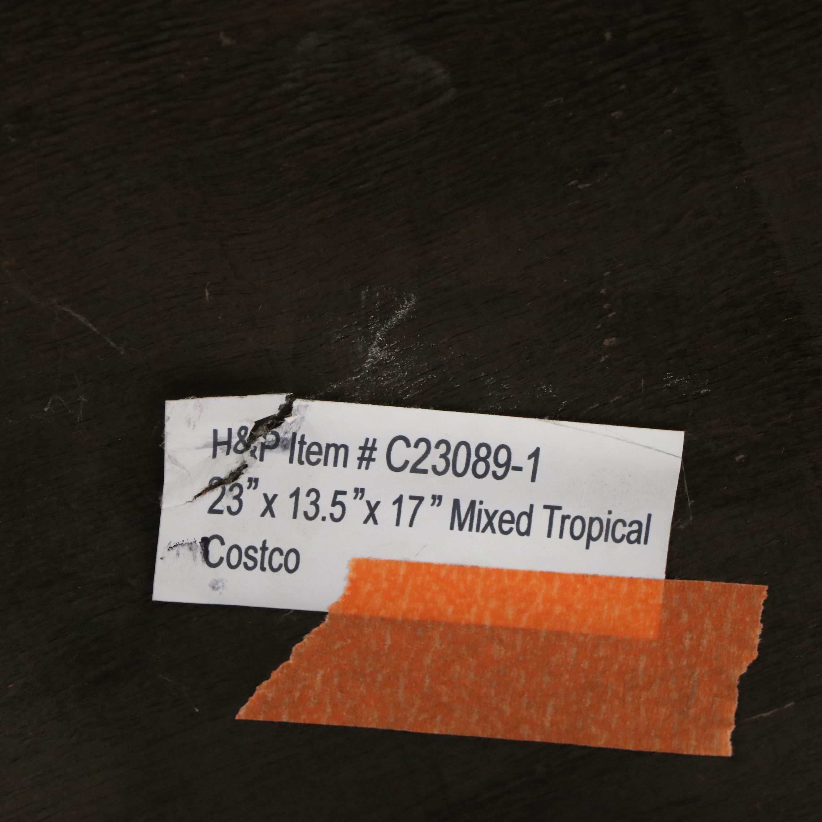 Artificial Parlor Palm in Planter