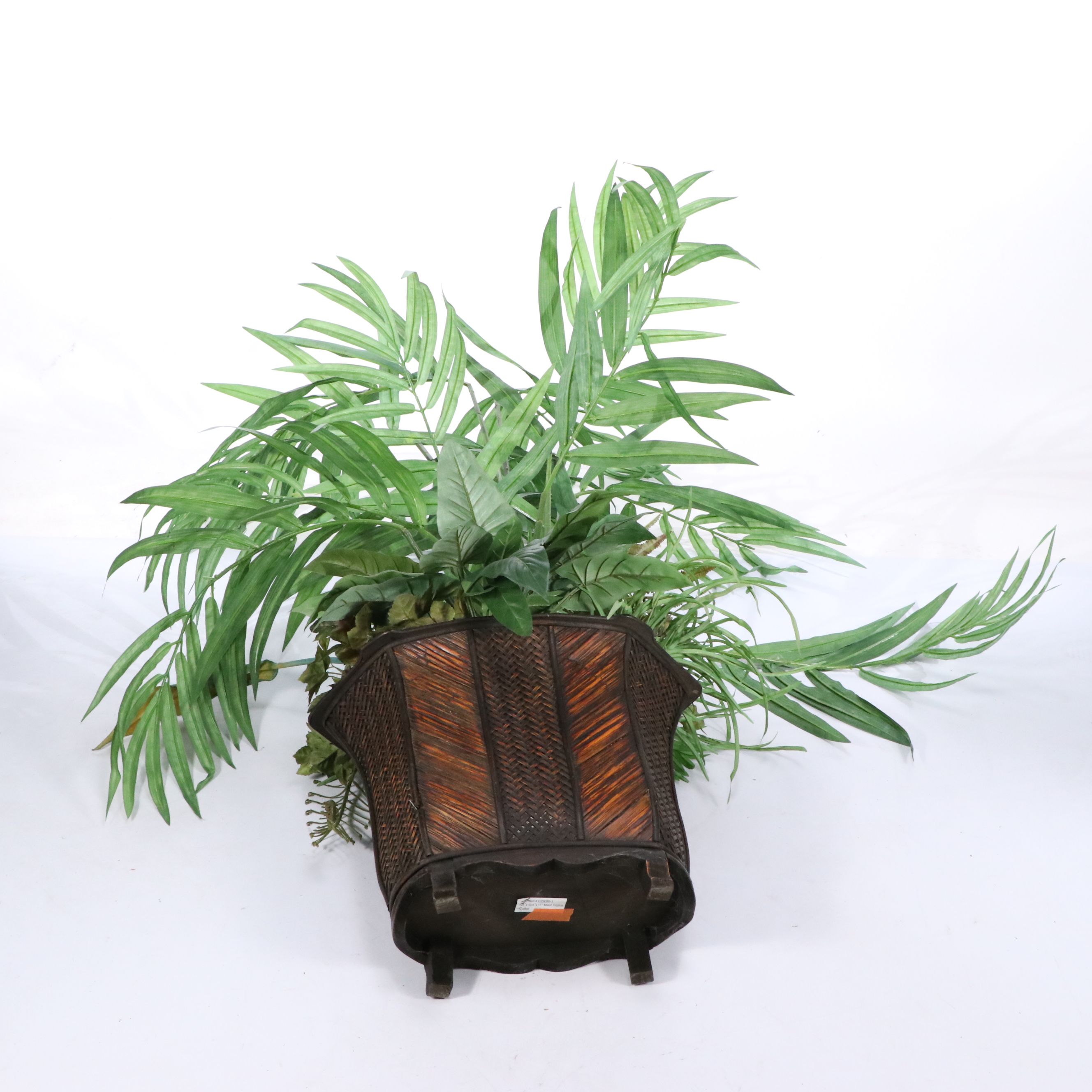 Artificial Parlor Palm in Planter