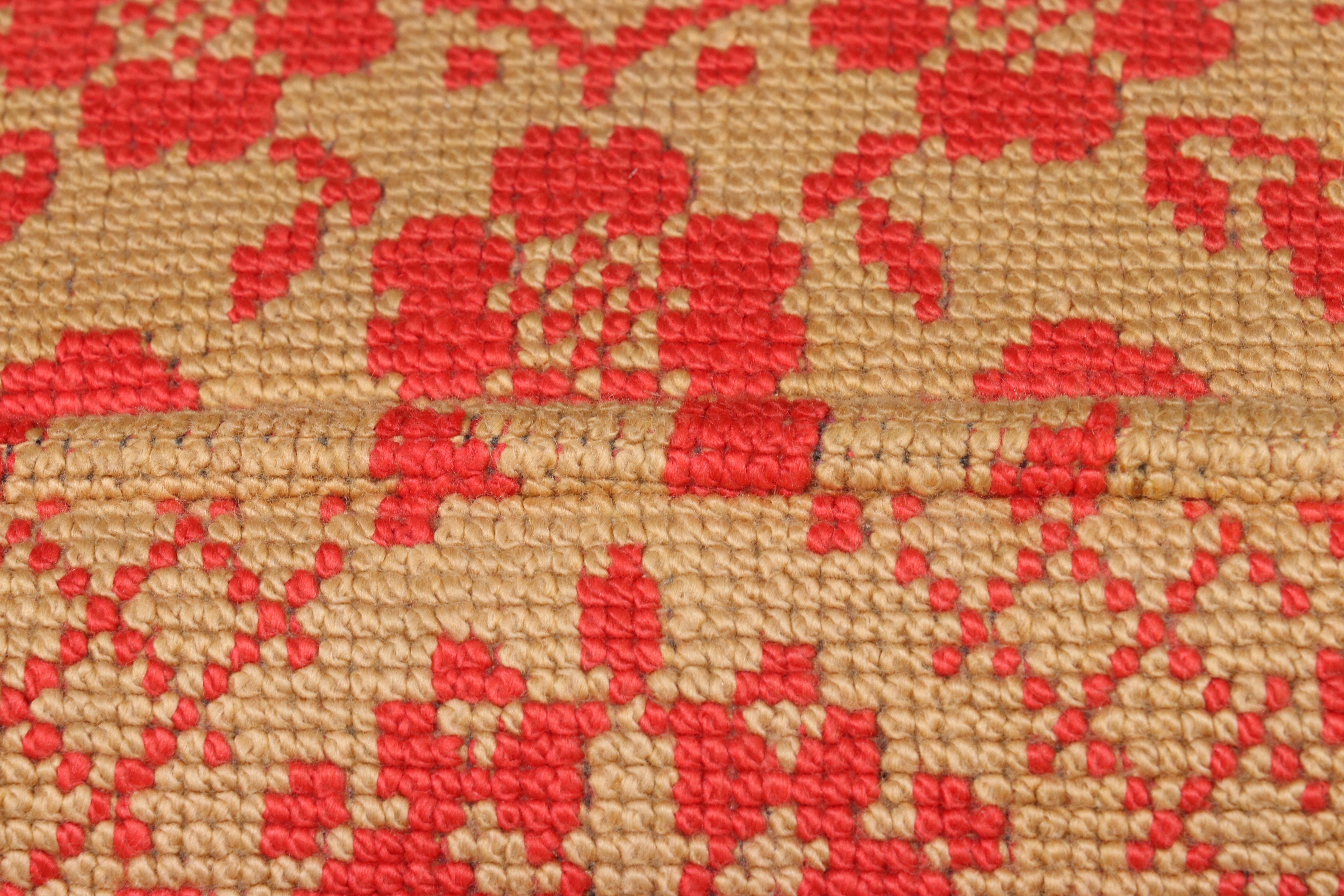 Pair of William and Mary Style Lounge Chairs with Needlepoint Upholstery