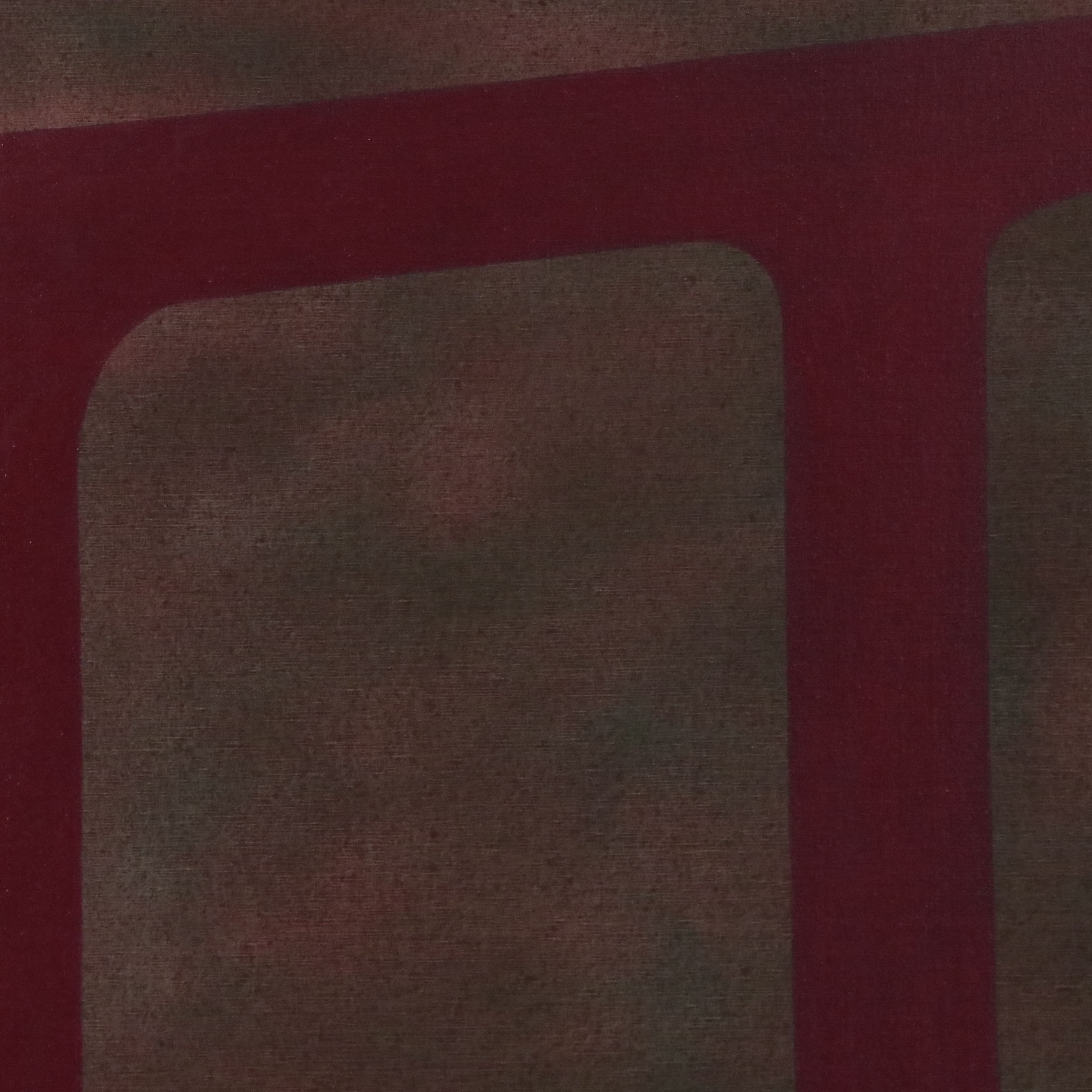 Jane Allensworth Acrylic Painting "...And (To) Intoxicate Reason," circa 1970