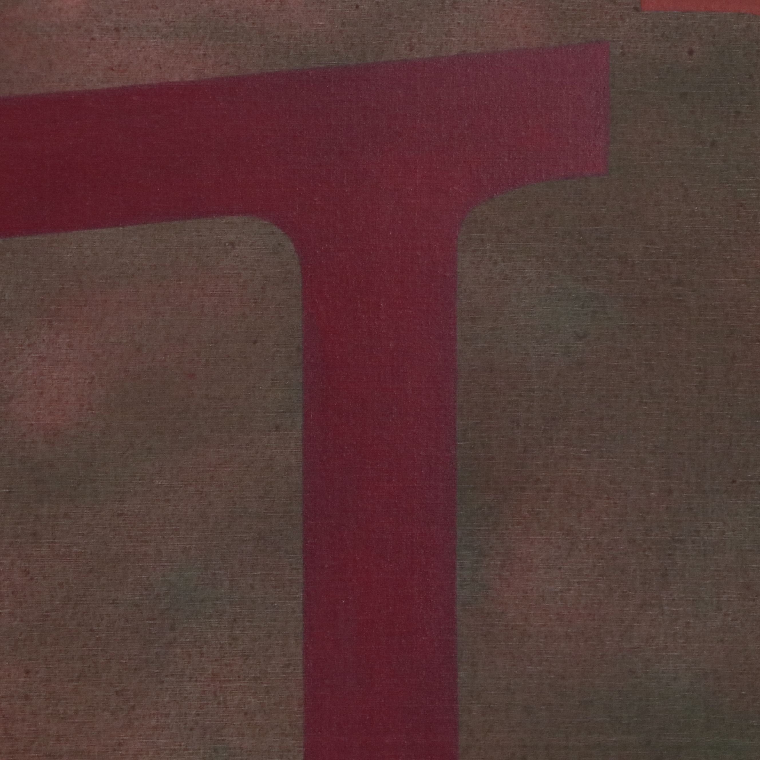 Jane Allensworth Acrylic Painting "...And (To) Intoxicate Reason," circa 1970