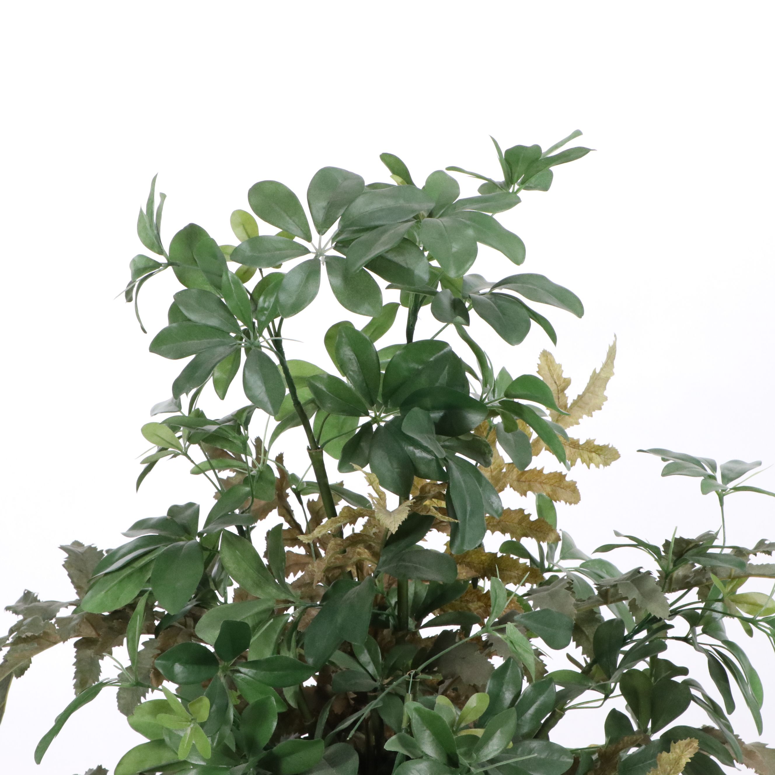 Artificial Floral and Foliate Arrangements in Planters