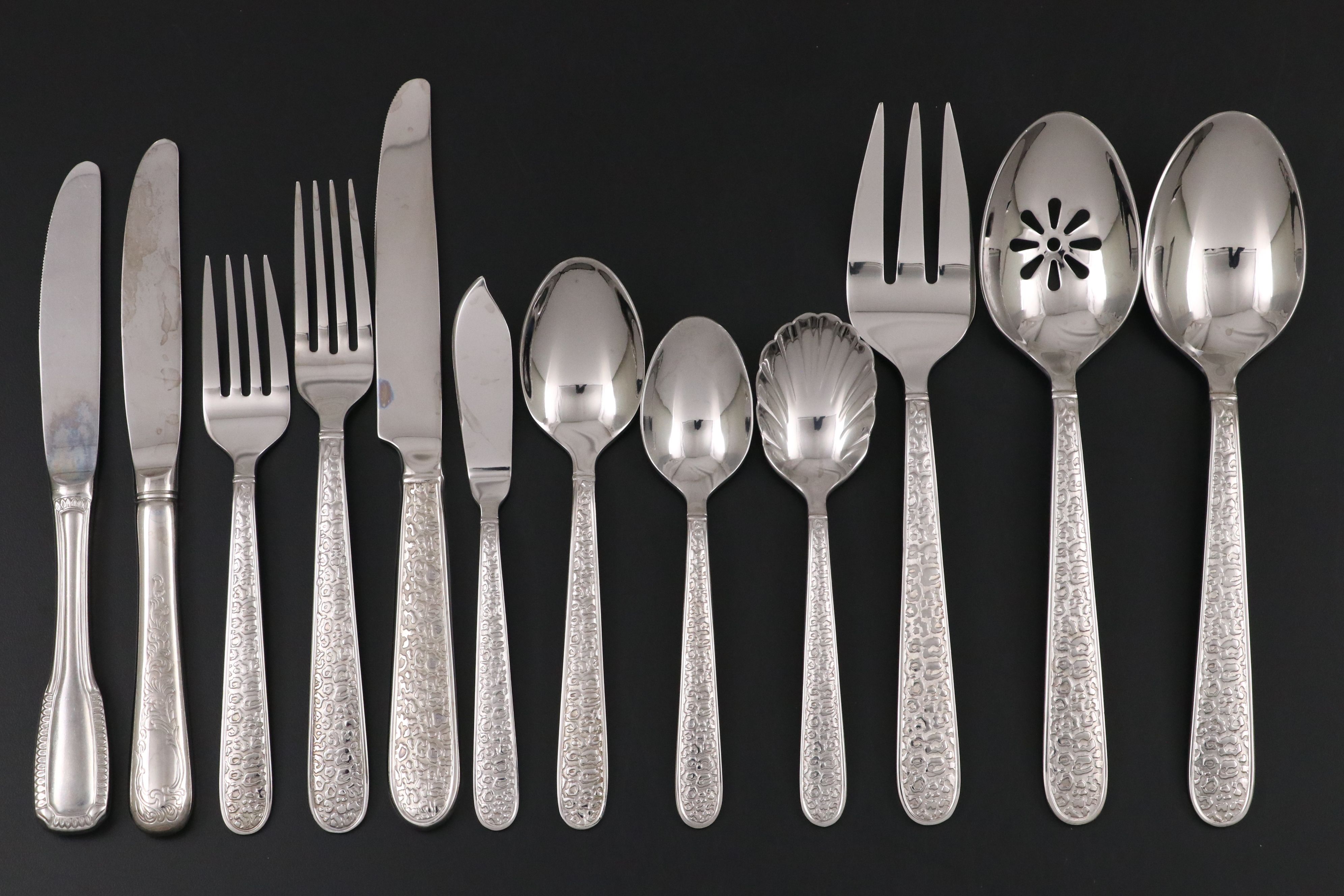 Isaac Mizrahi and Other Stainless Steel Flatware Set