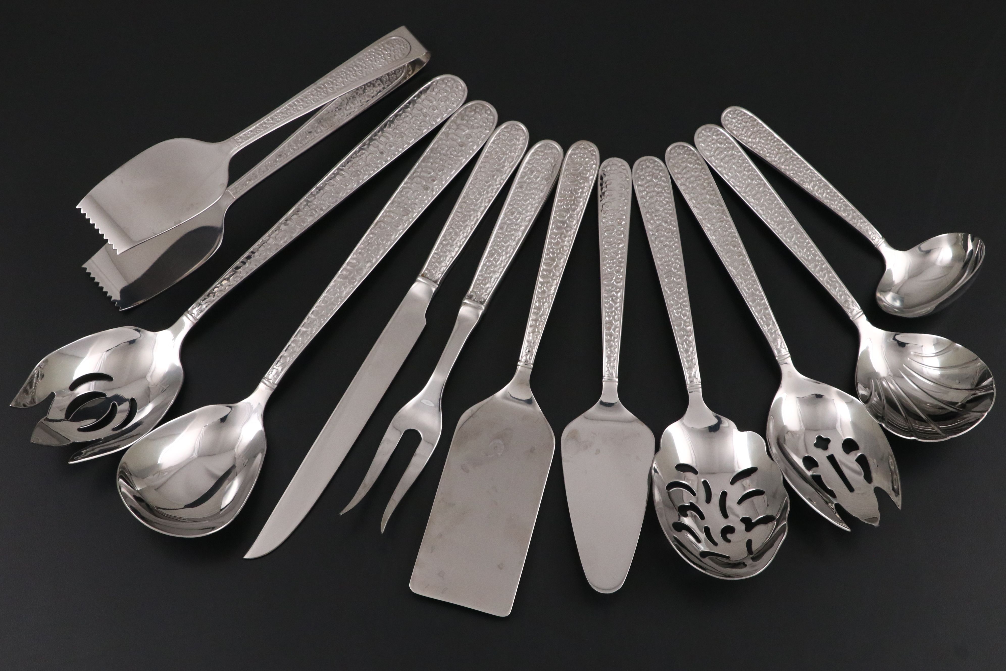 Isaac Mizrahi and Other Stainless Steel Flatware Set