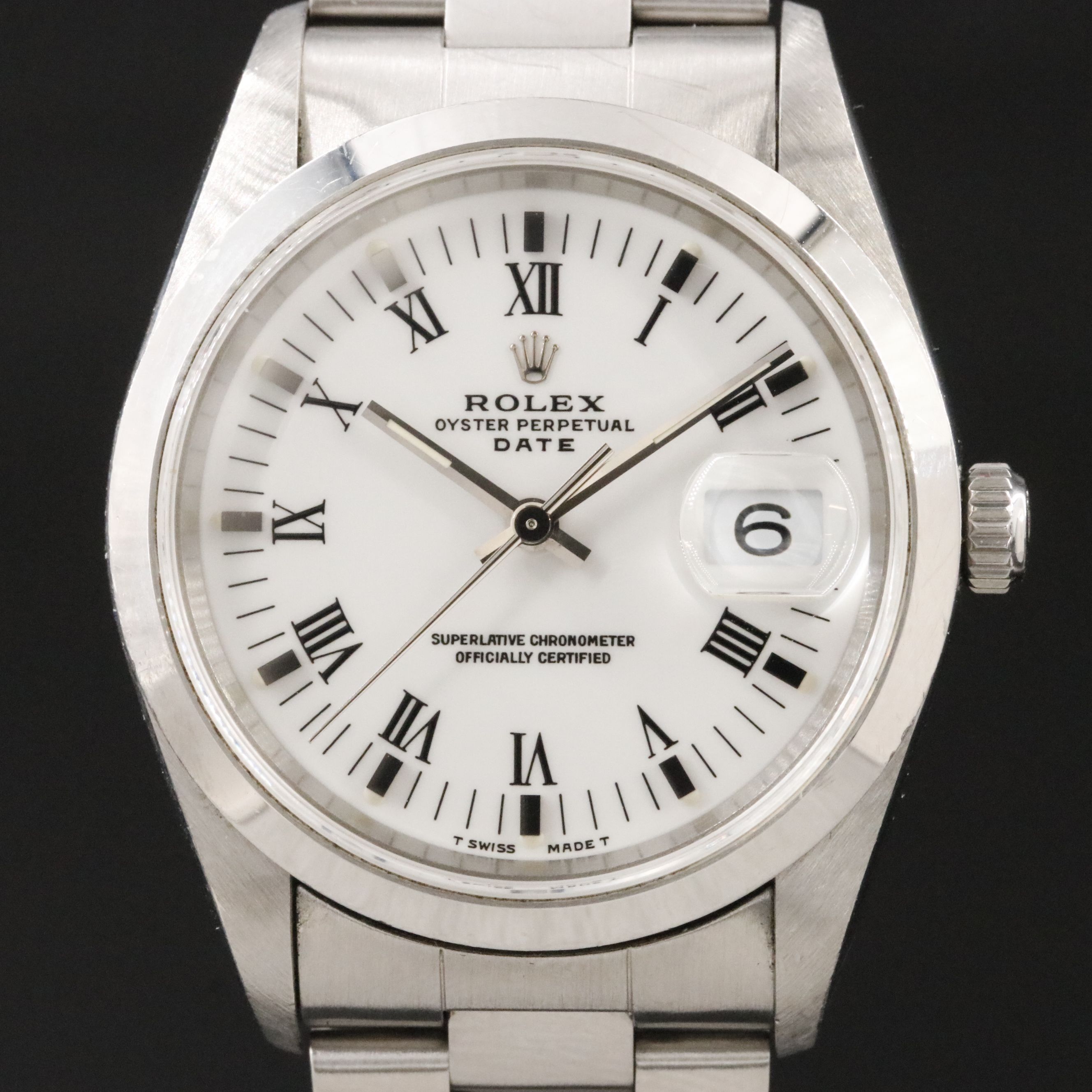 Rolex Oyster Perpetual Date 15200 Vintage Watch c.1996