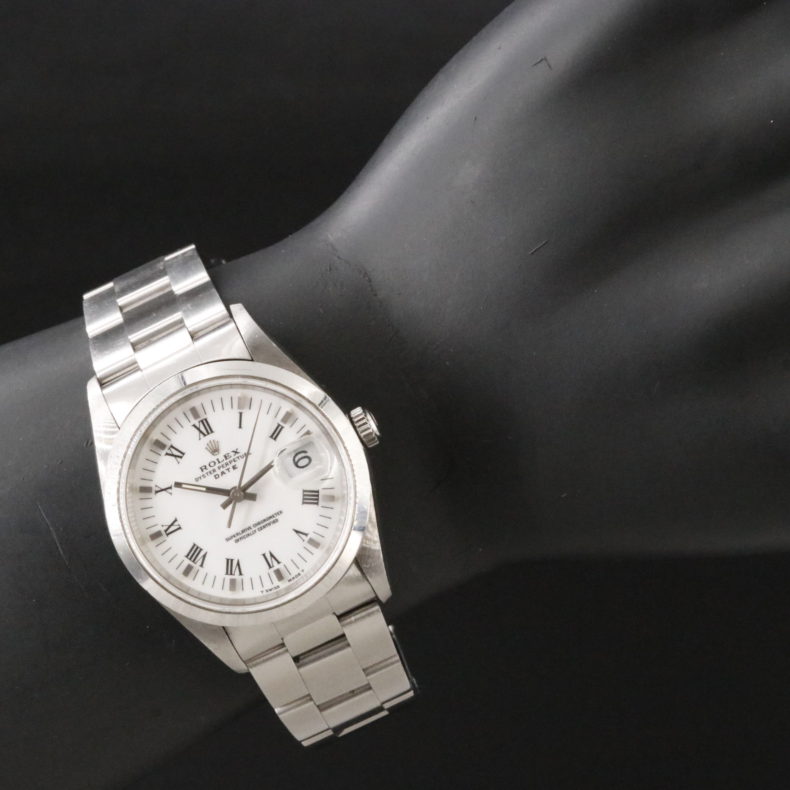 Rolex Oyster Perpetual Date 15200 Vintage Watch c.1996
