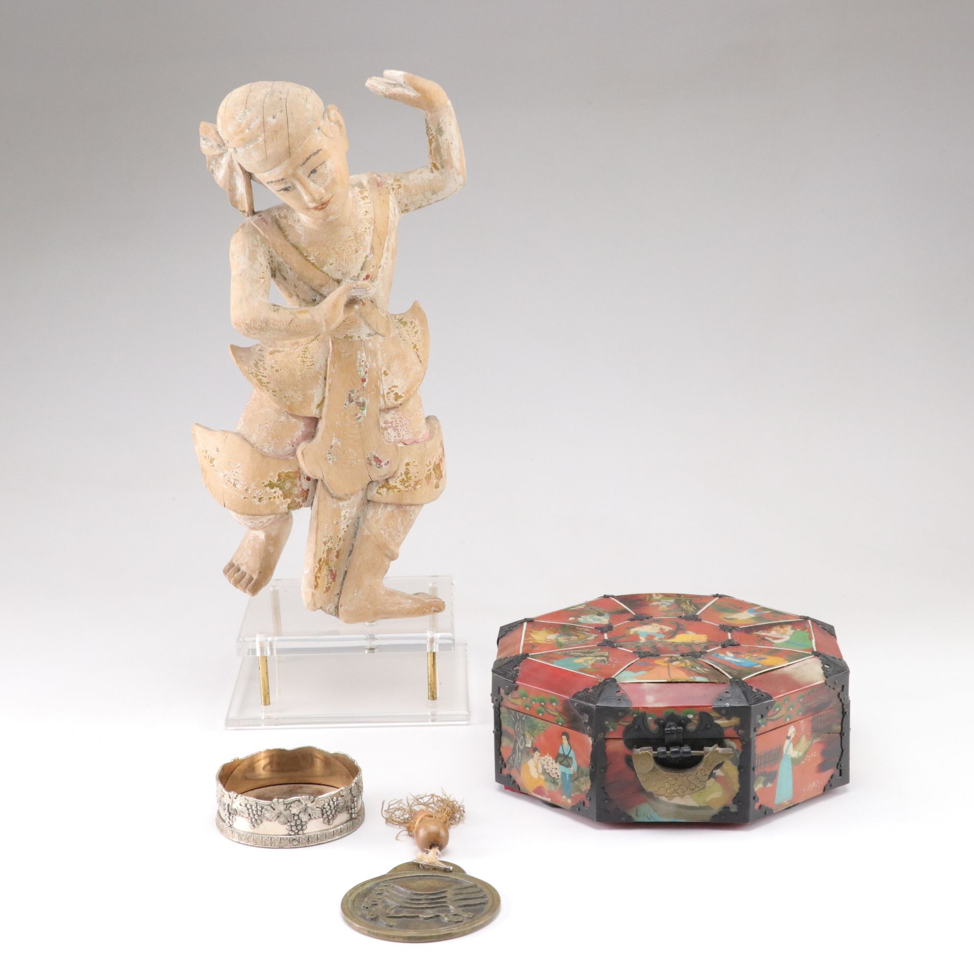 Korean Map’ae Horse Medallion with Keepsake Box and More